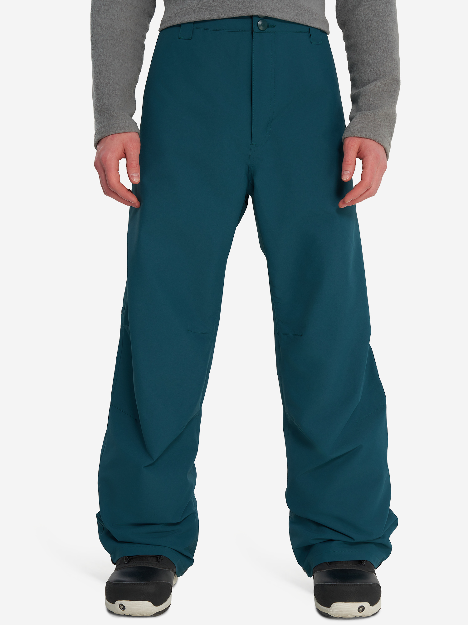 фото Брюки утепленные мужские dc shoes snow chino, зеленый