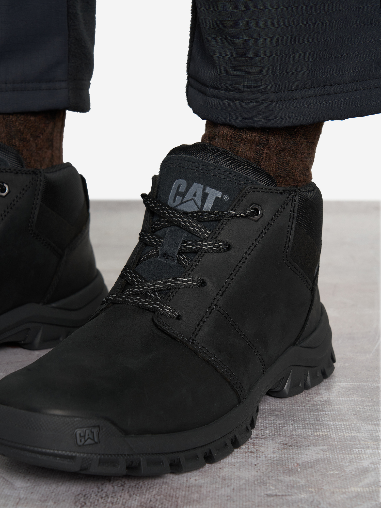 фото Ботинки мужские caterpillar threshold chukka, черный