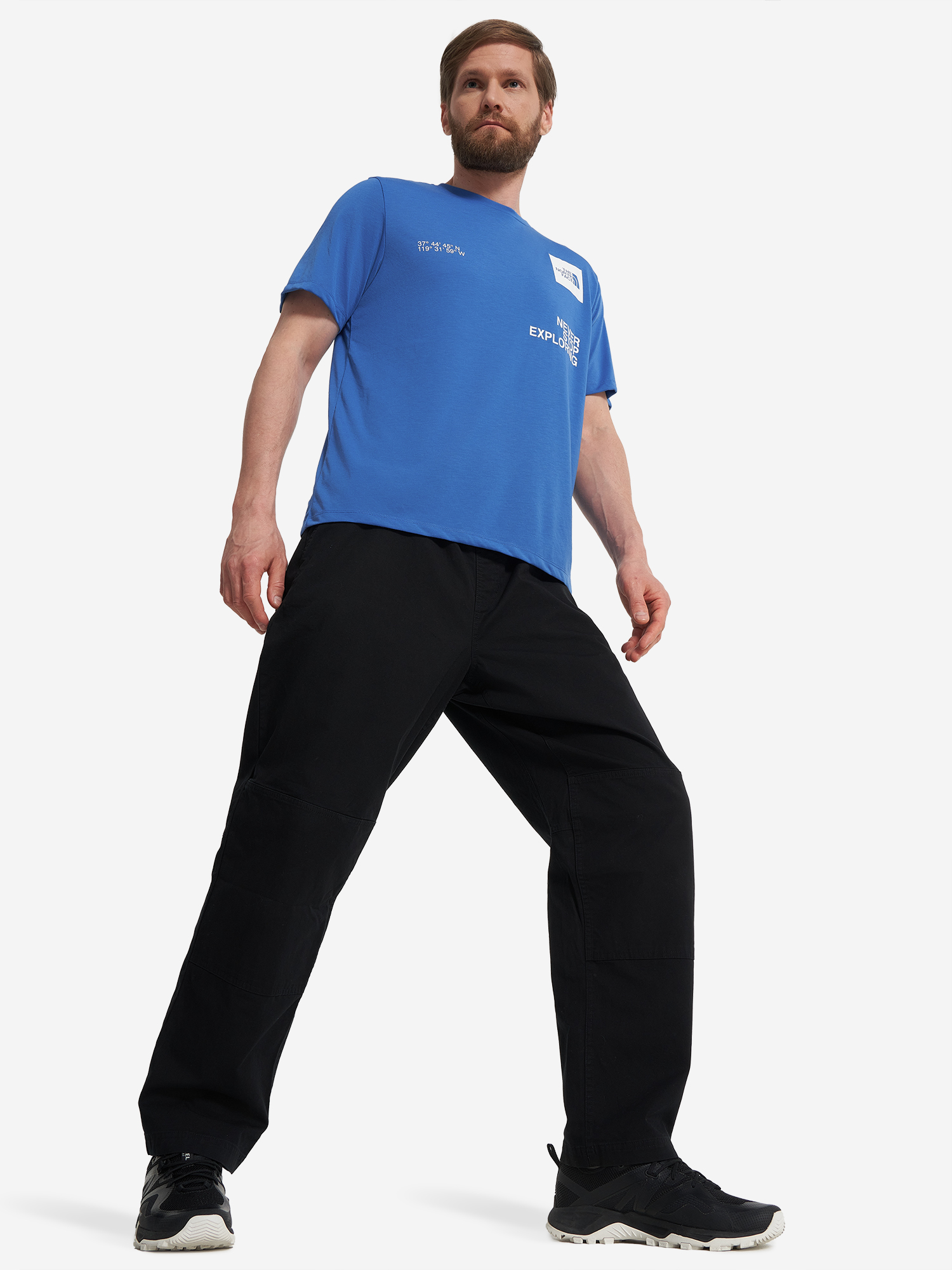 фото Брюки мужские the north face beta utility belted, черный