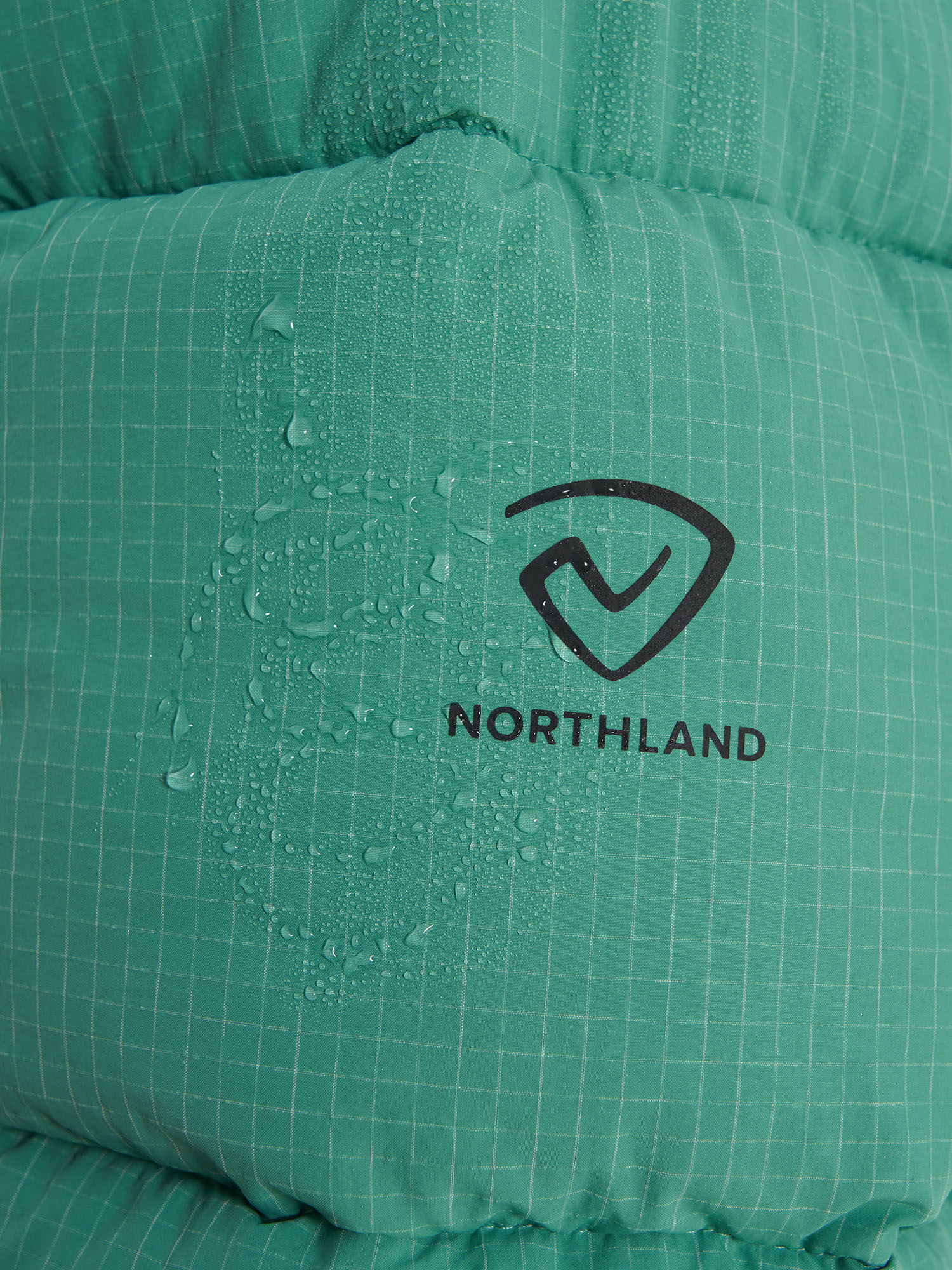 фото Пуховик мужской northland, голубой