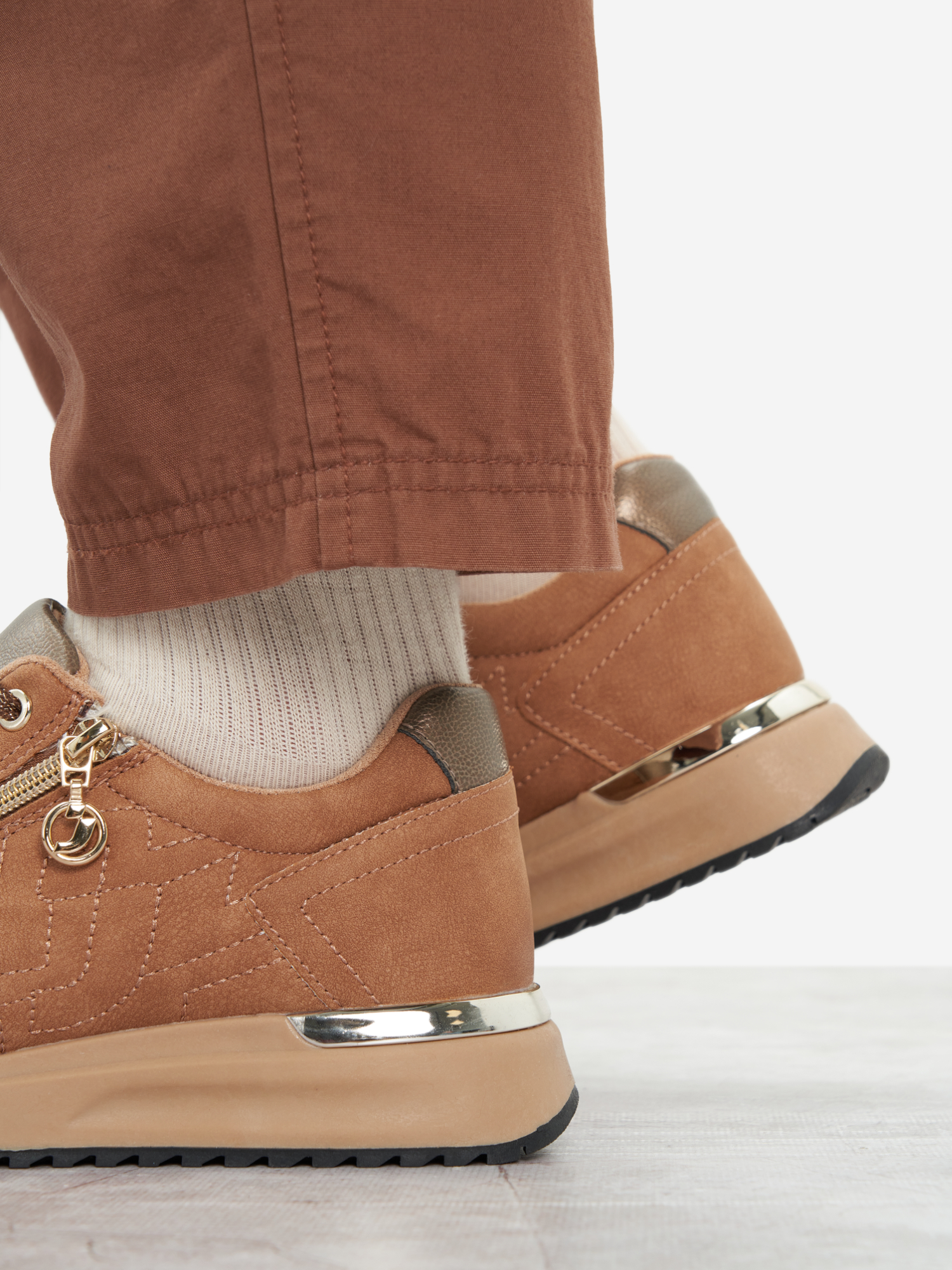 фото Полуботинки женские safety jogger, коричневый