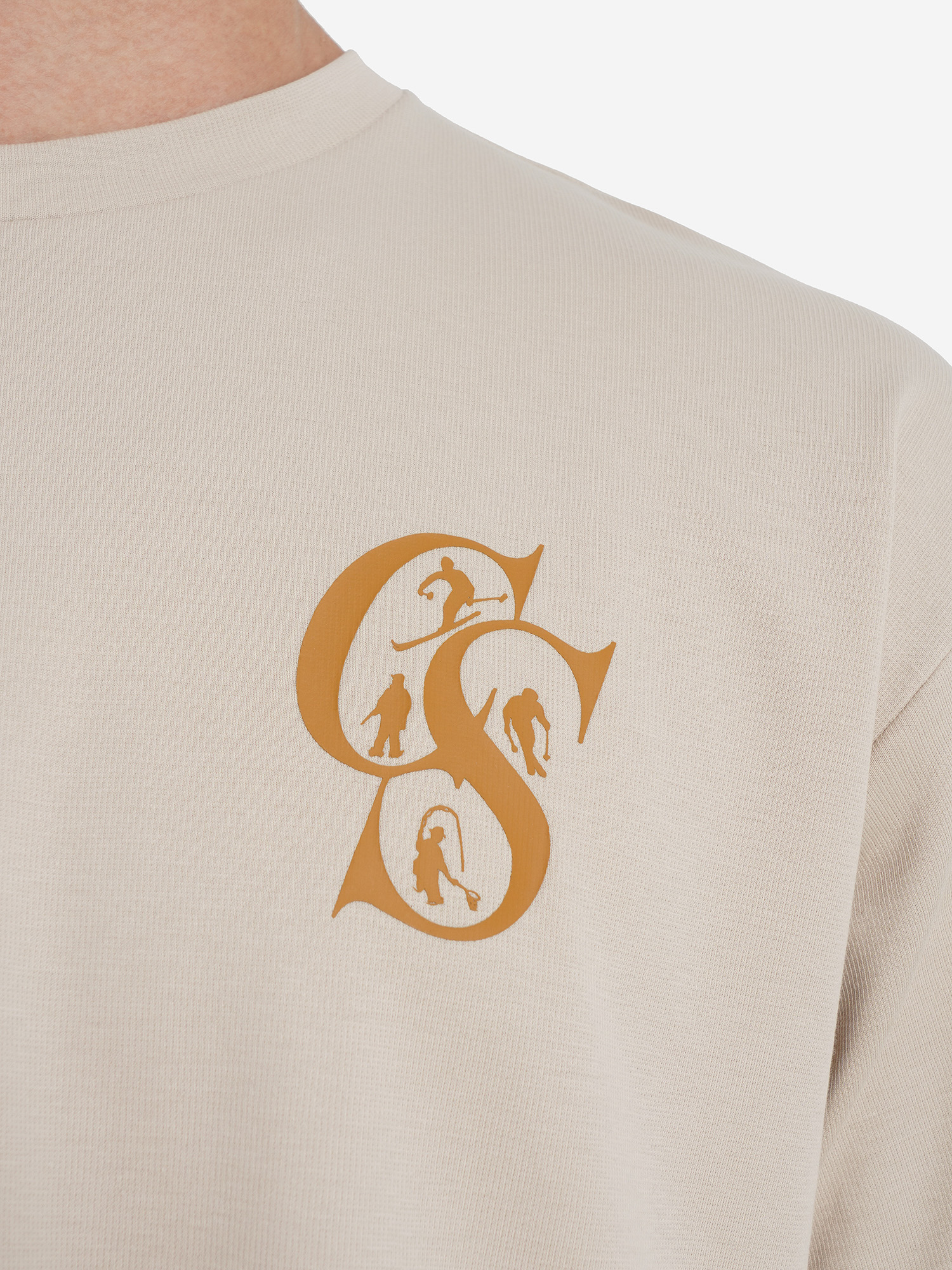 фото Футболка мужская columbia csc heritage graphic tee, серый