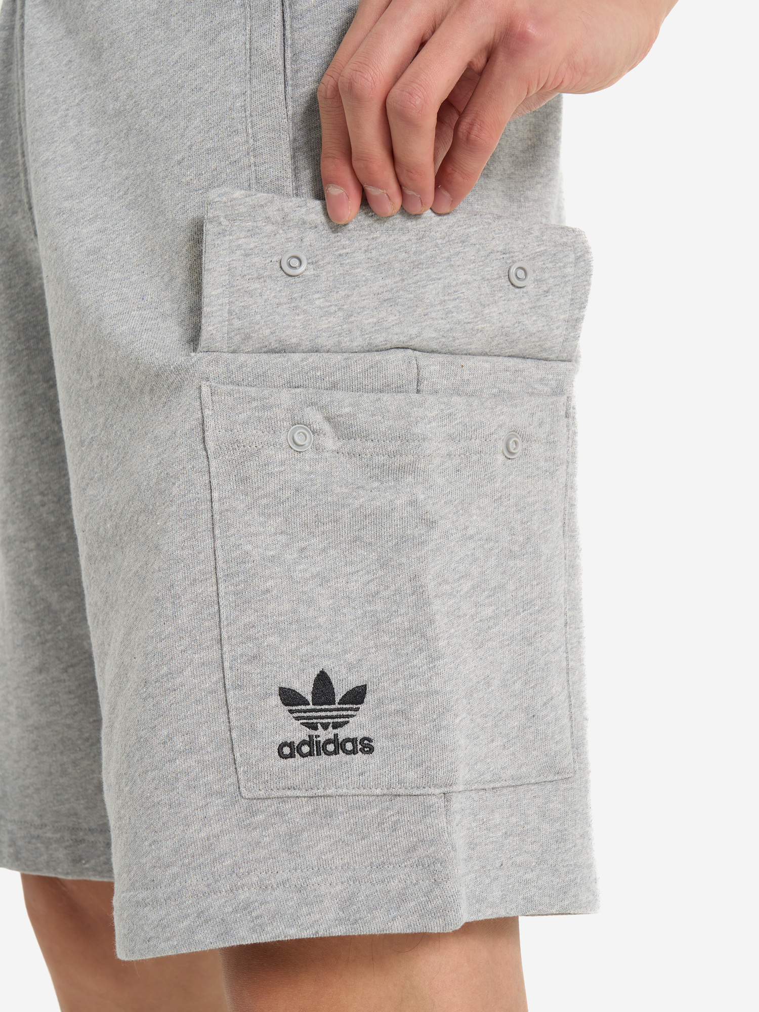 фото Шорты мужские adidas, серый