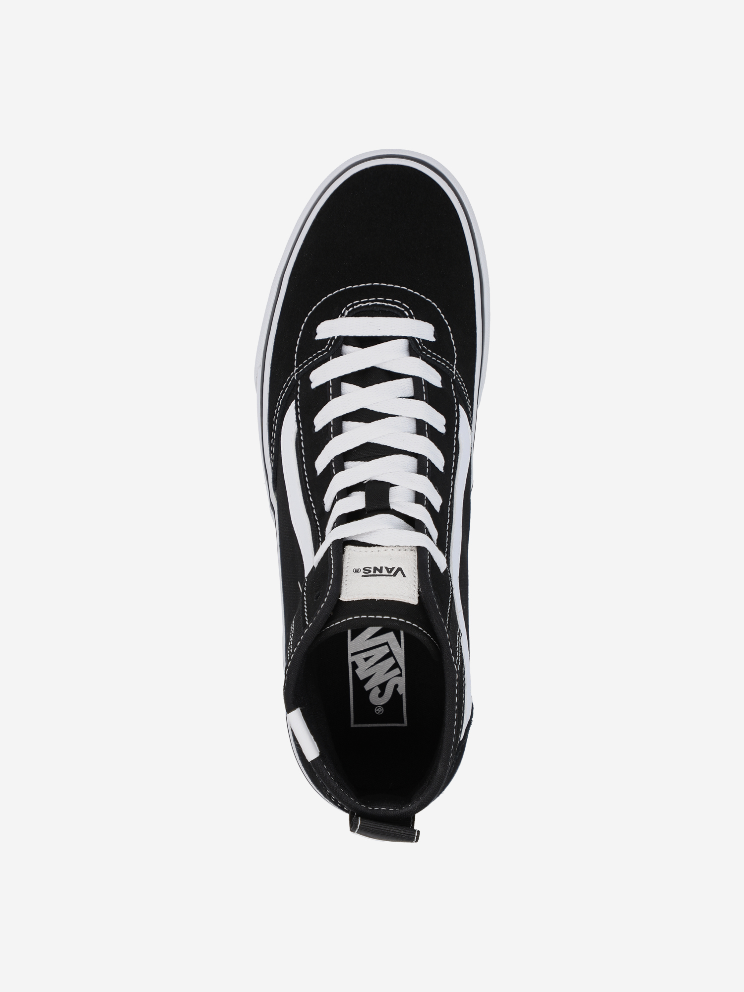 фото Кеды мужские vans ashwood hi decon, черный