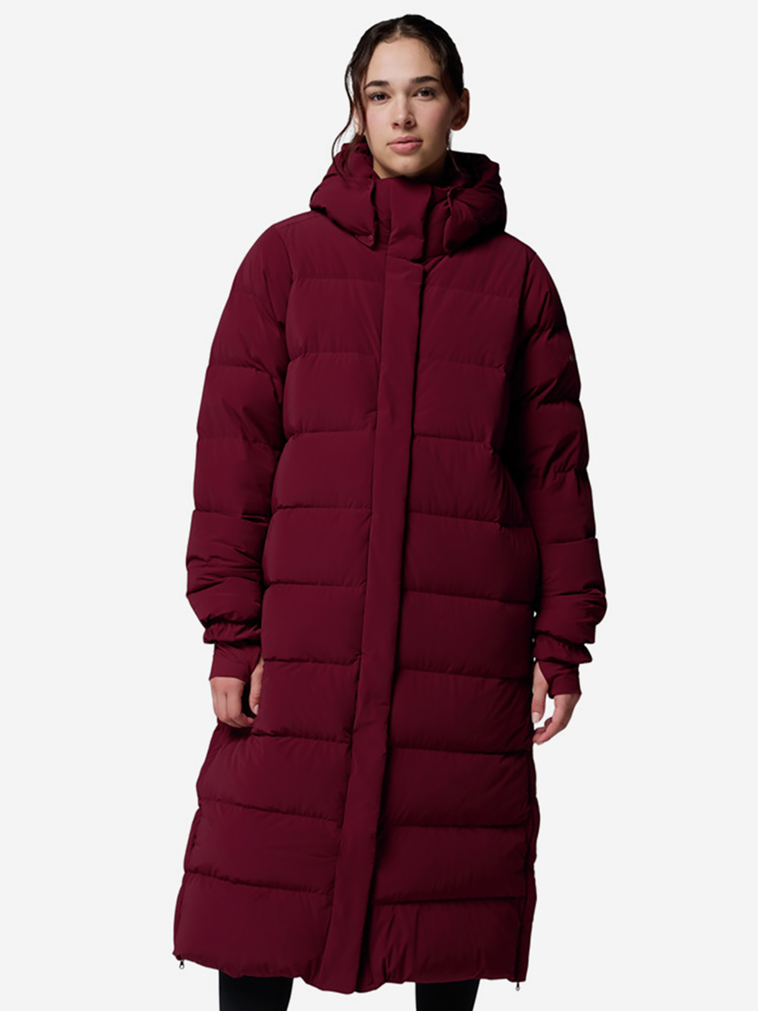 фото Пуховик женский columbia amaze puff, красный