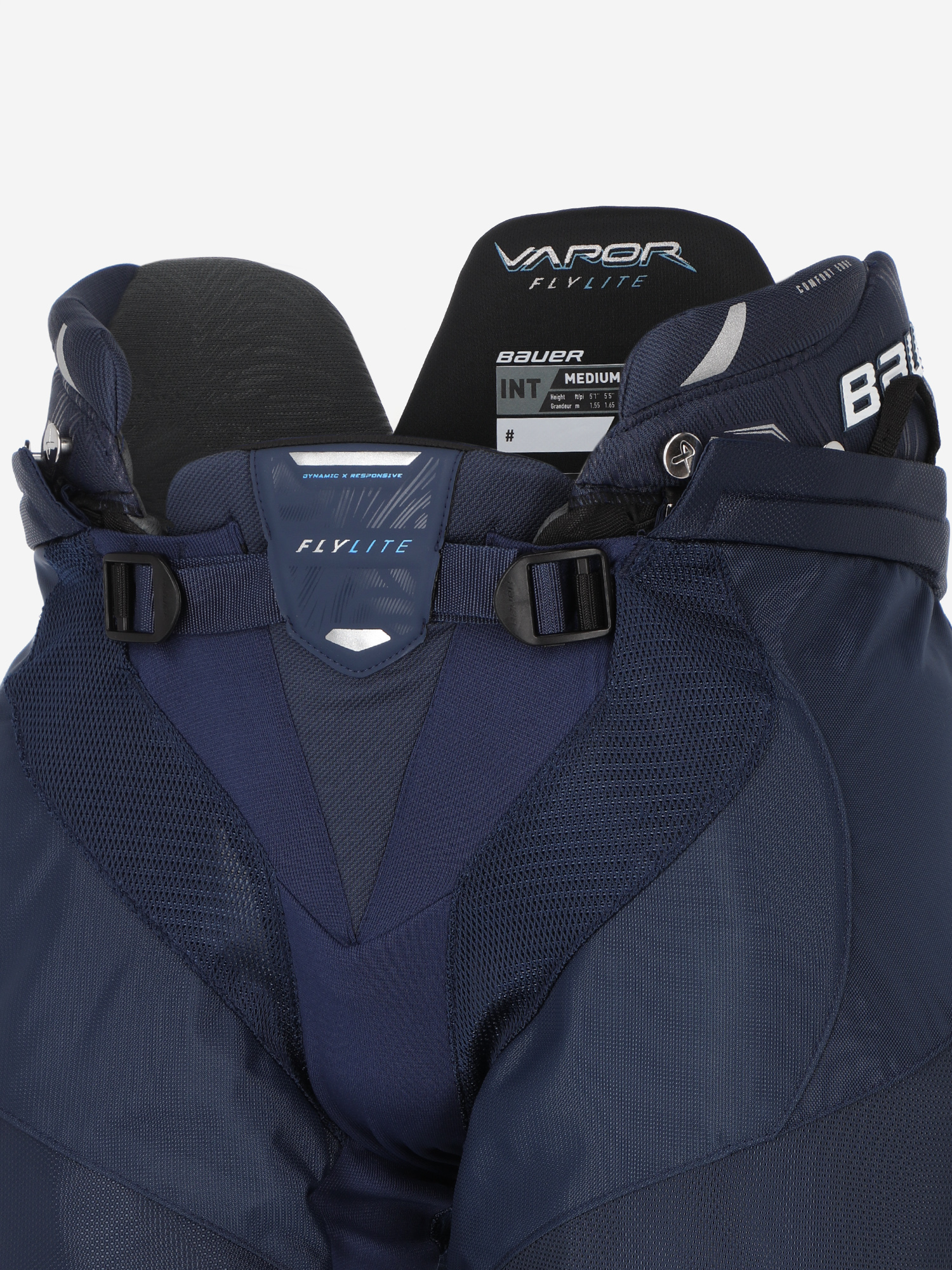 фото Шорты хоккейные детские bauer vapor flylite int, синий