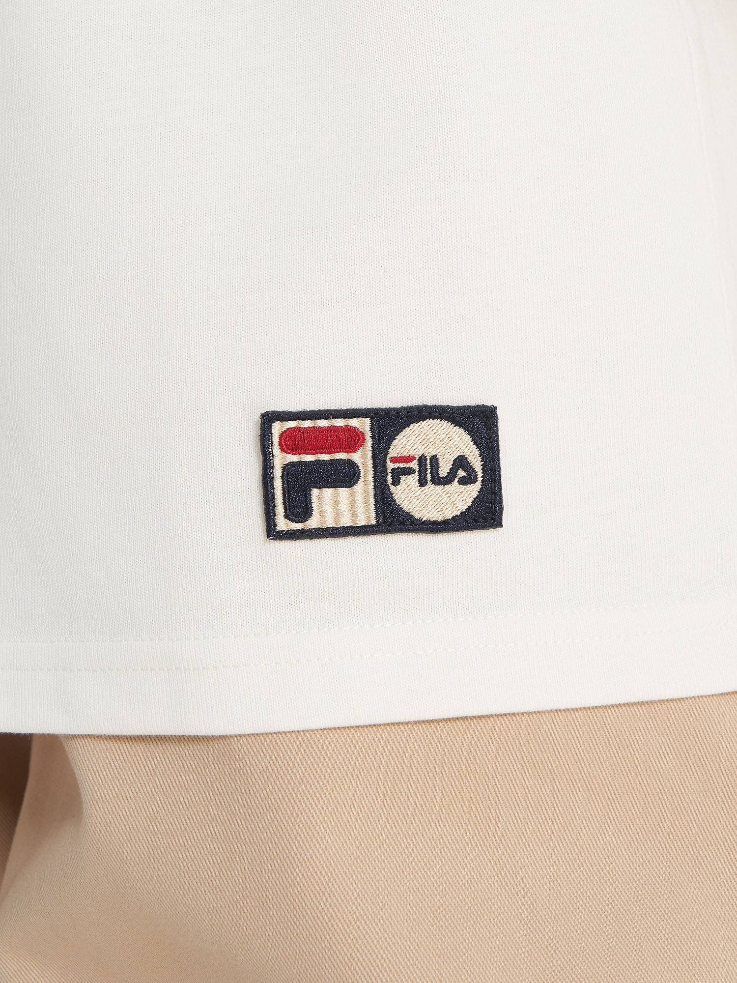 фото Футболка женская fila, бежевый