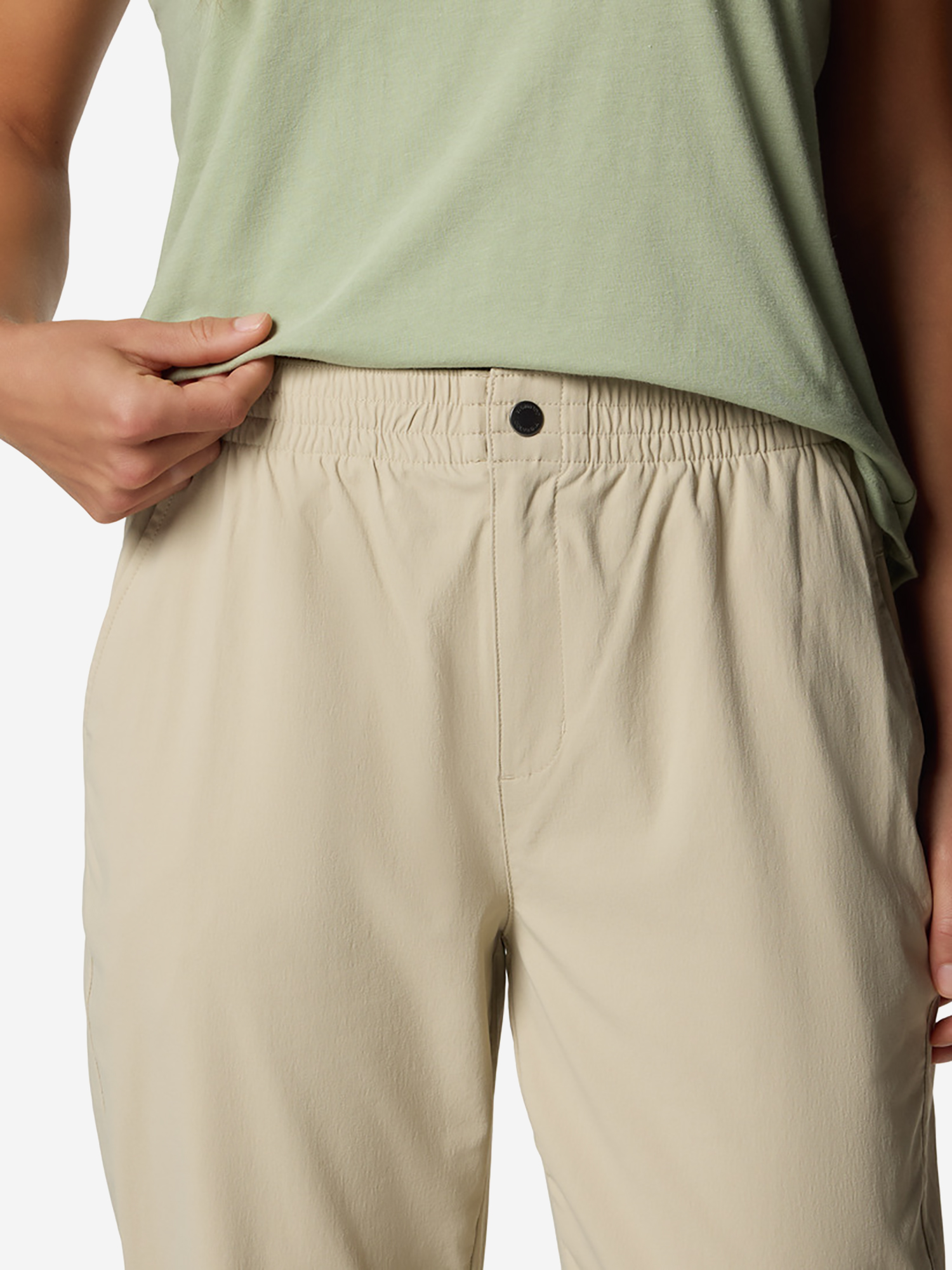 фото Брюки женские columbia cedar crest pant, бежевый