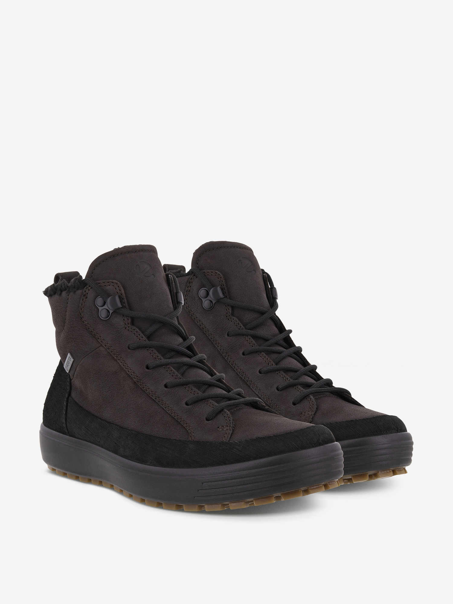 фото Ботинки утепленные мужские ecco soft 7 tred m gtx , коричневый