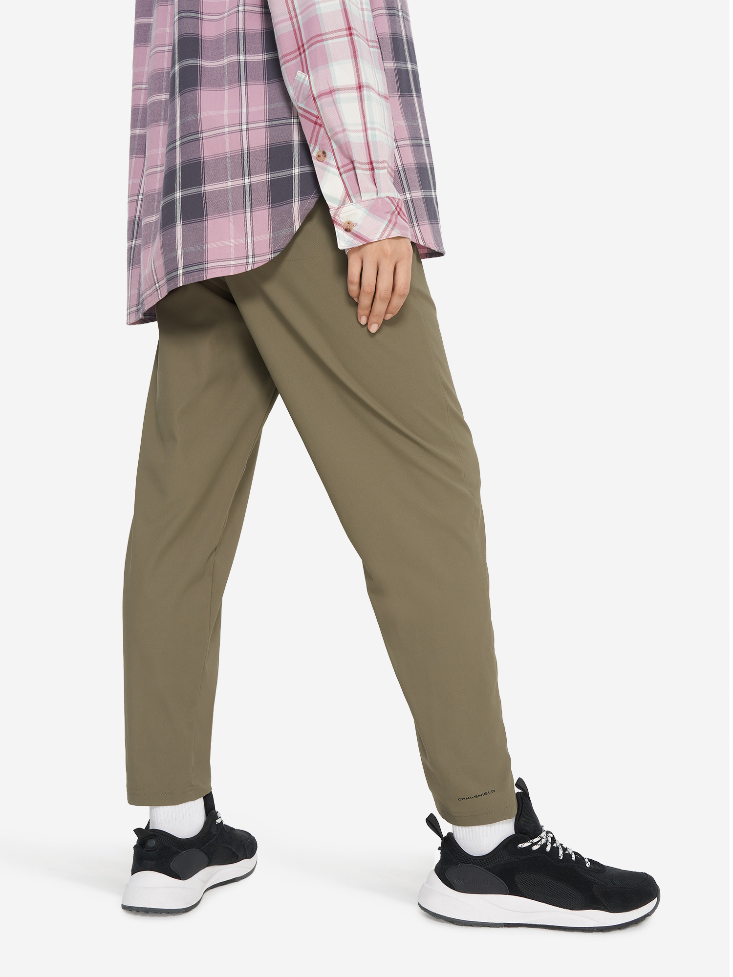 фото Брюки женские columbia cedar crest pant, зеленый