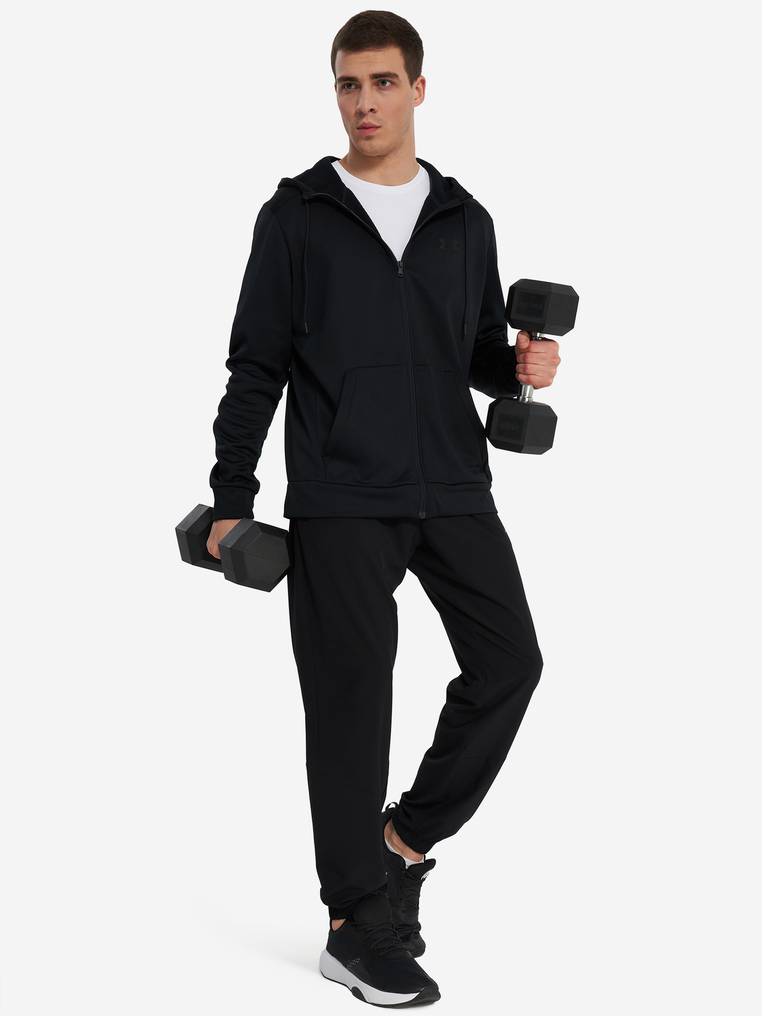 фото Толстовка мужская under armour, черный
