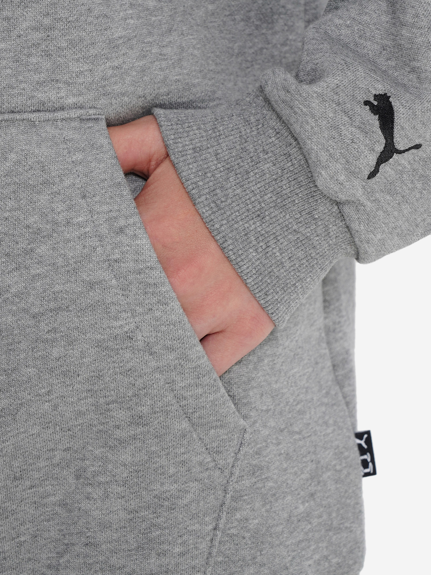 фото Худи для мальчиков puma basketball hoopstellations, серый