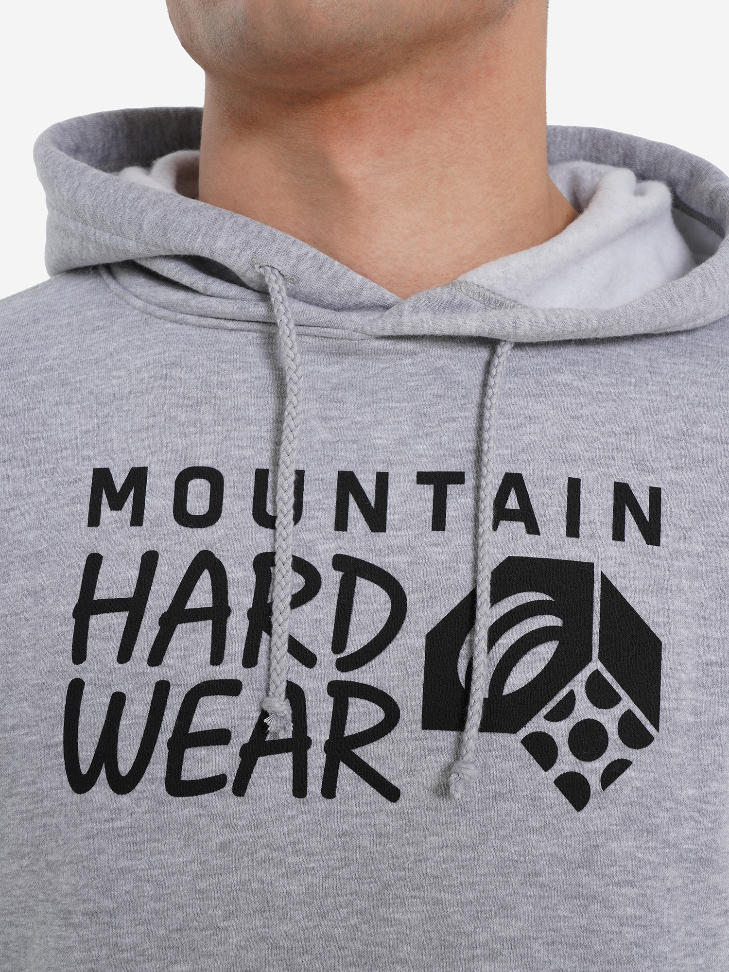 фото Худи мужское mountain hardwear logo, серый