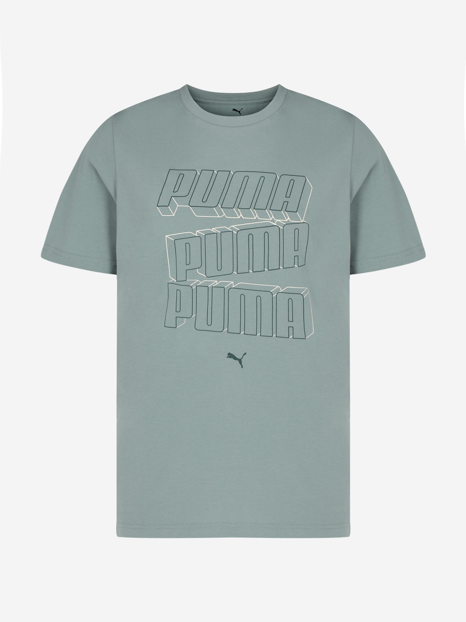 фото Футболка мужская puma, зеленый
