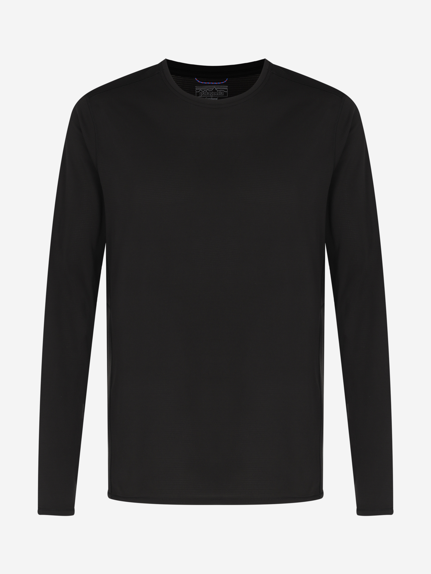 фото Лонгслив мужской patagonia cool lightweight, черный