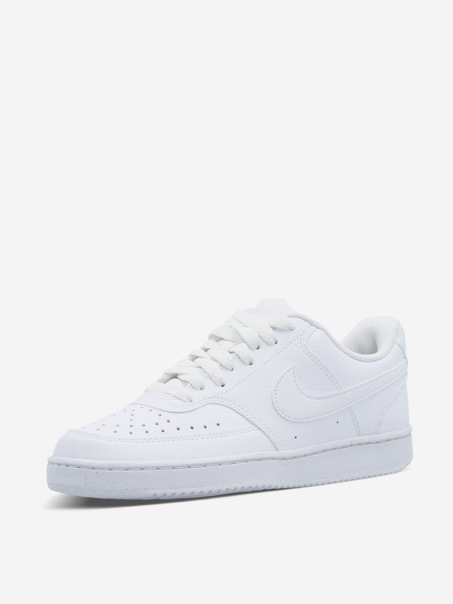 фото Кеды женские nike court vision lo be, белый