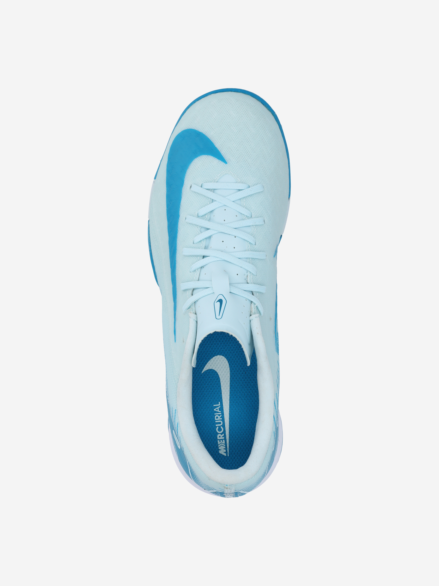 фото Бутсы мужские nike zoom vapor 16 academy ic, голубой