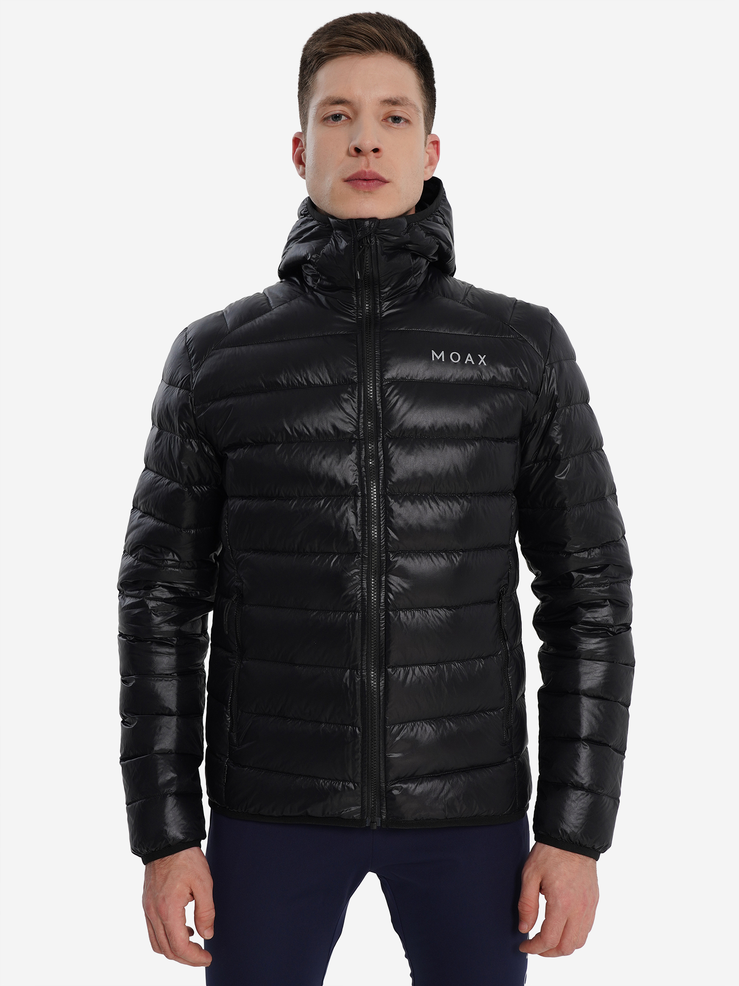 фото Пуховик мужской moaxsport igora light 2.0, черный