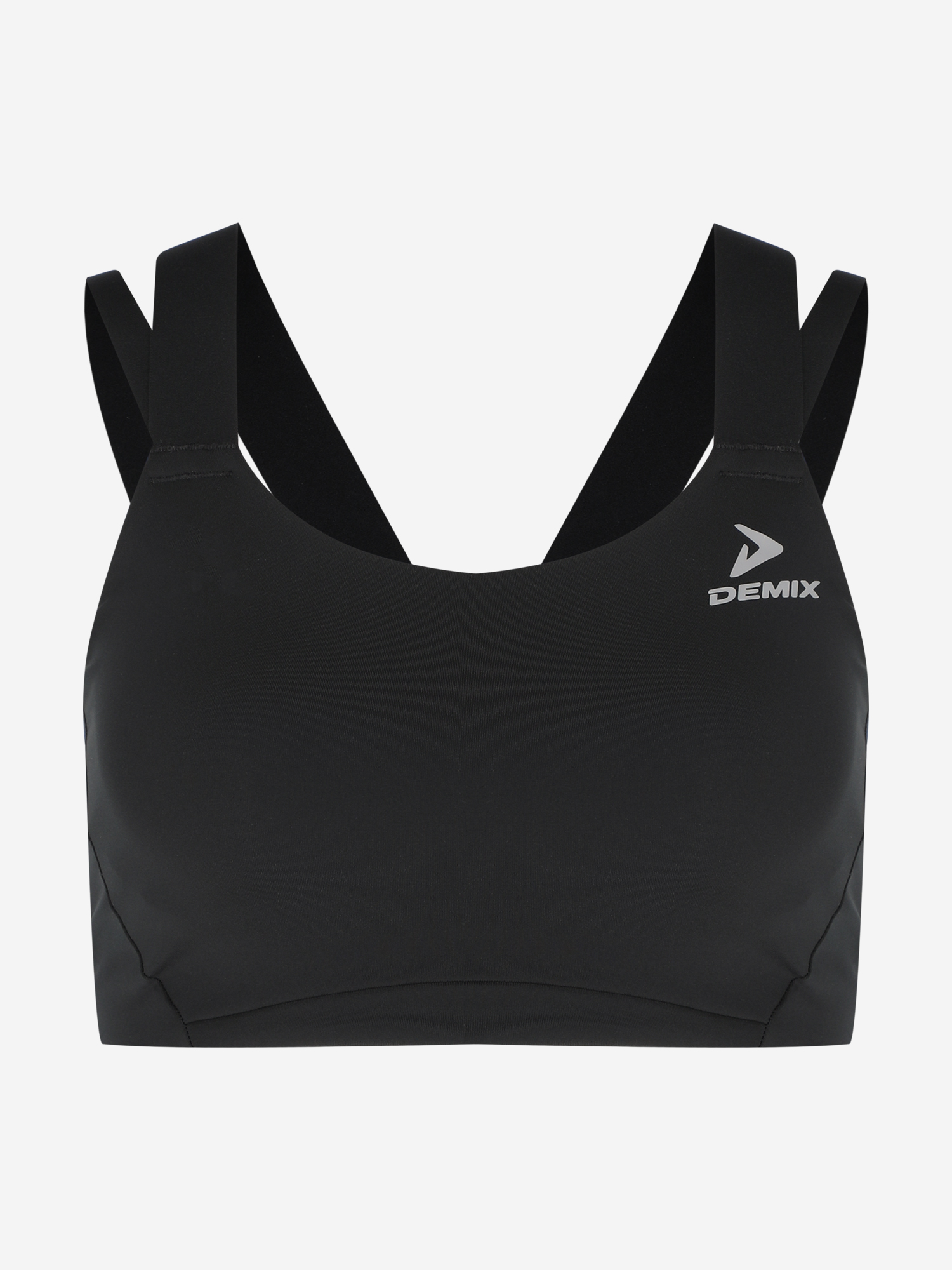 фото Топ бра спортивный demix musefit gym scuba, черный