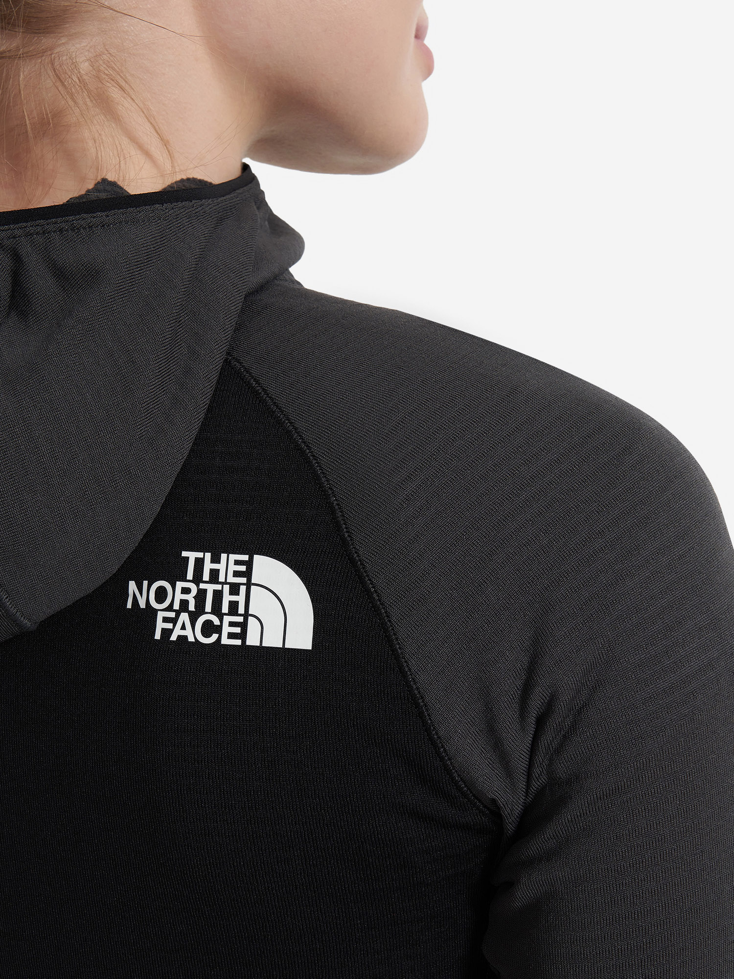 фото Толстовка женская the north face bolt polartec, серый