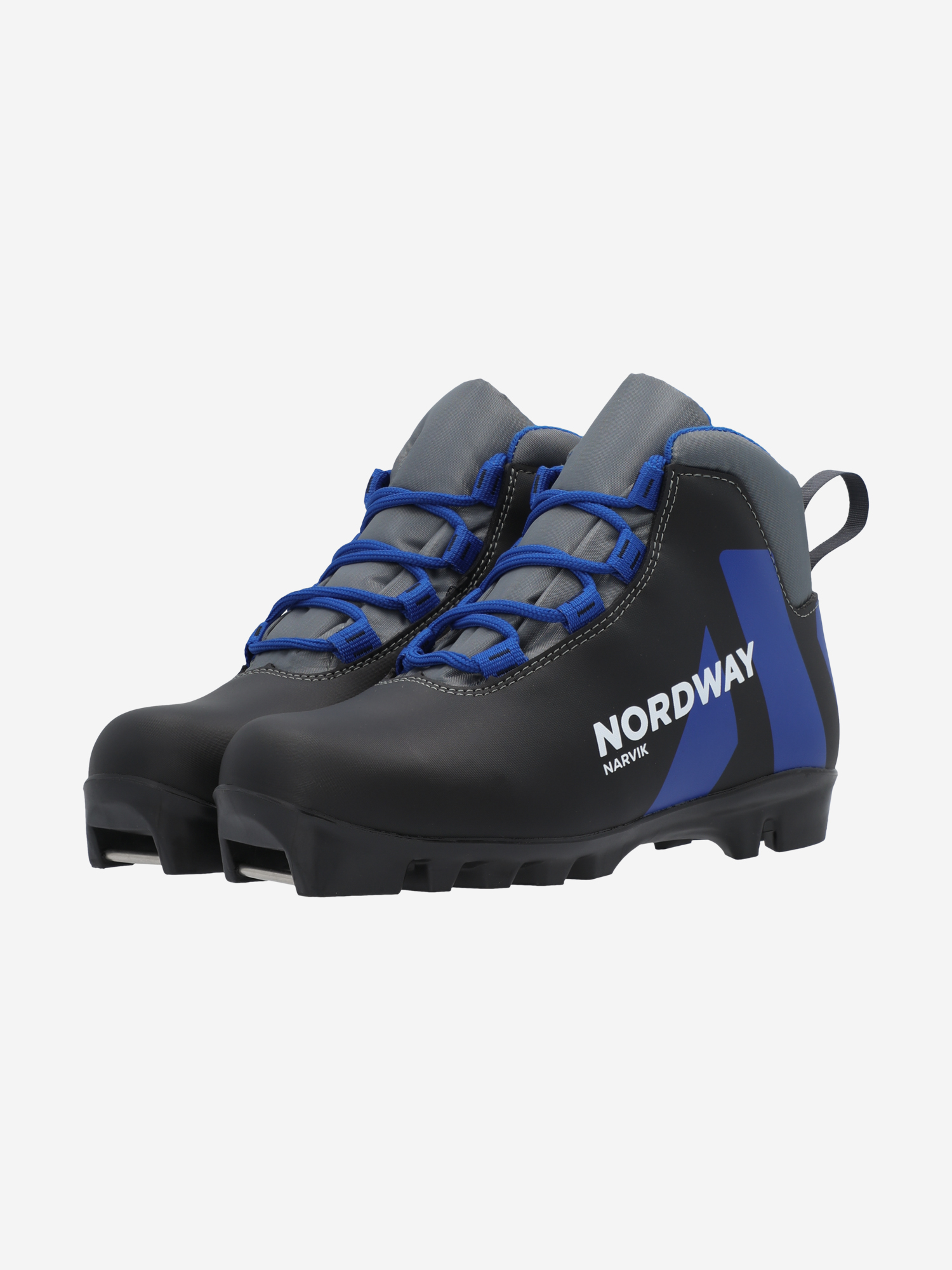 фото Ботинки для беговых лыж детские nordway narvik nnn, черный