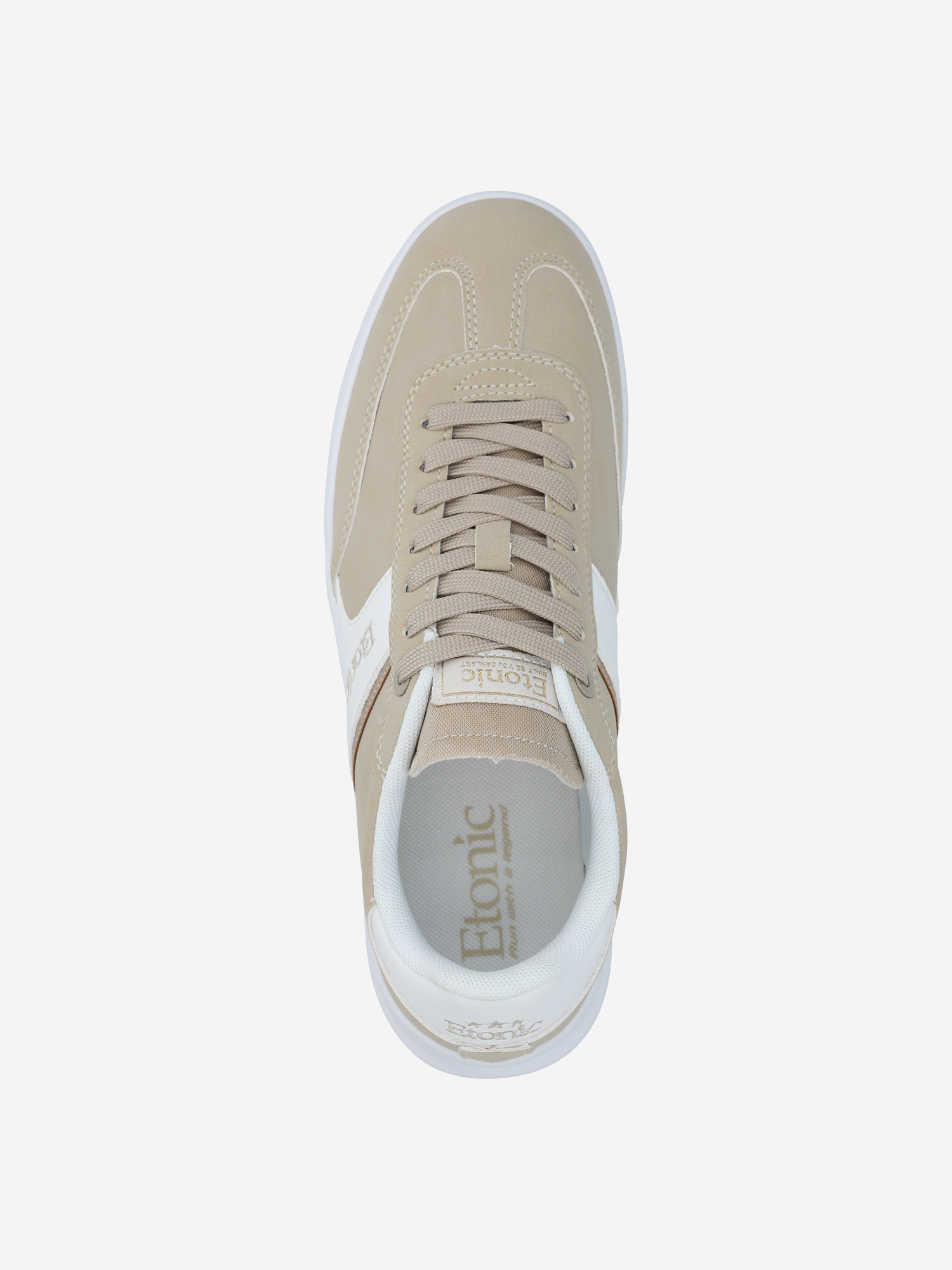 фото Кеды женские etonic valzer, бежевый