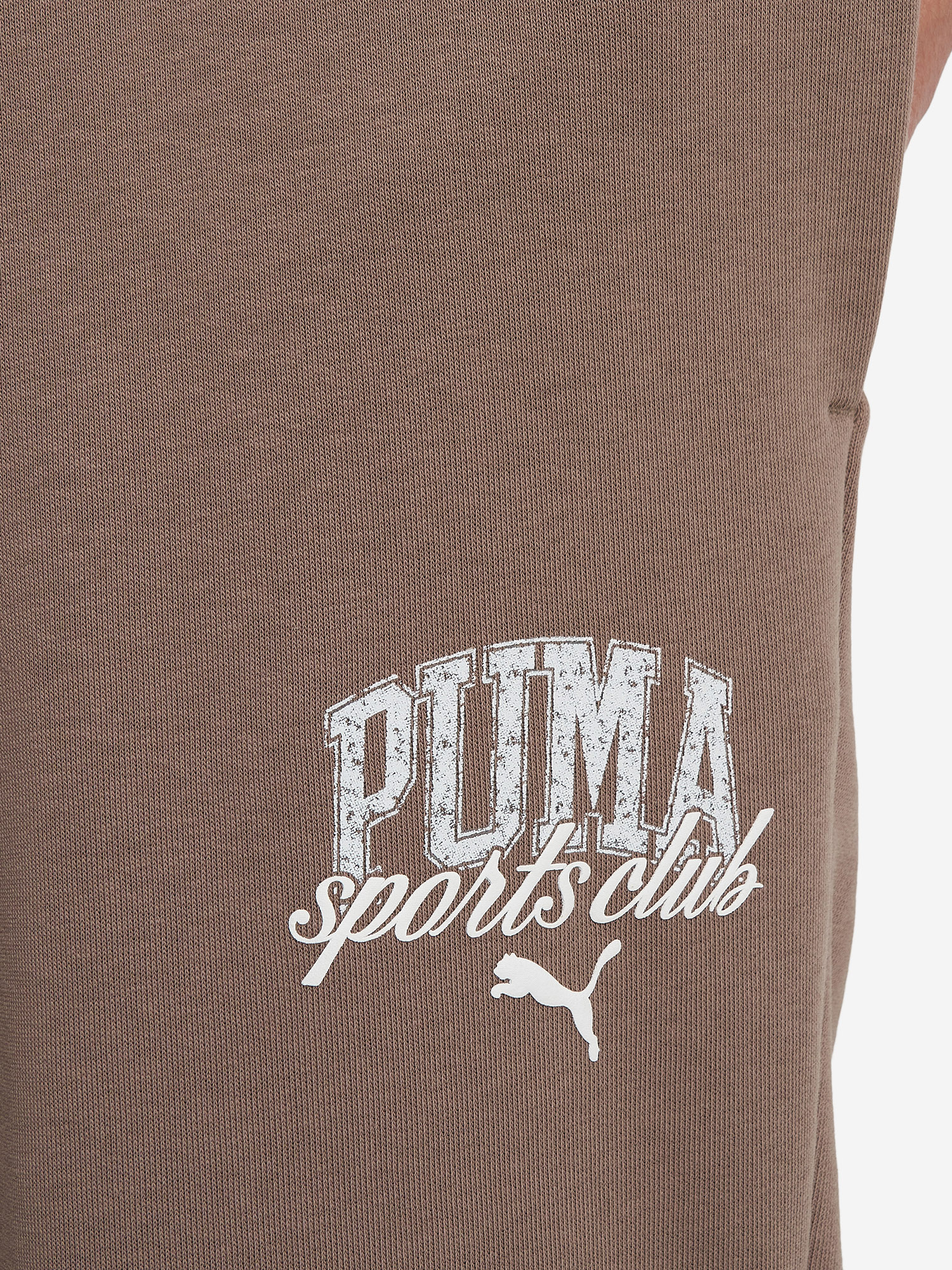 фото Брюки мужские puma, коричневый