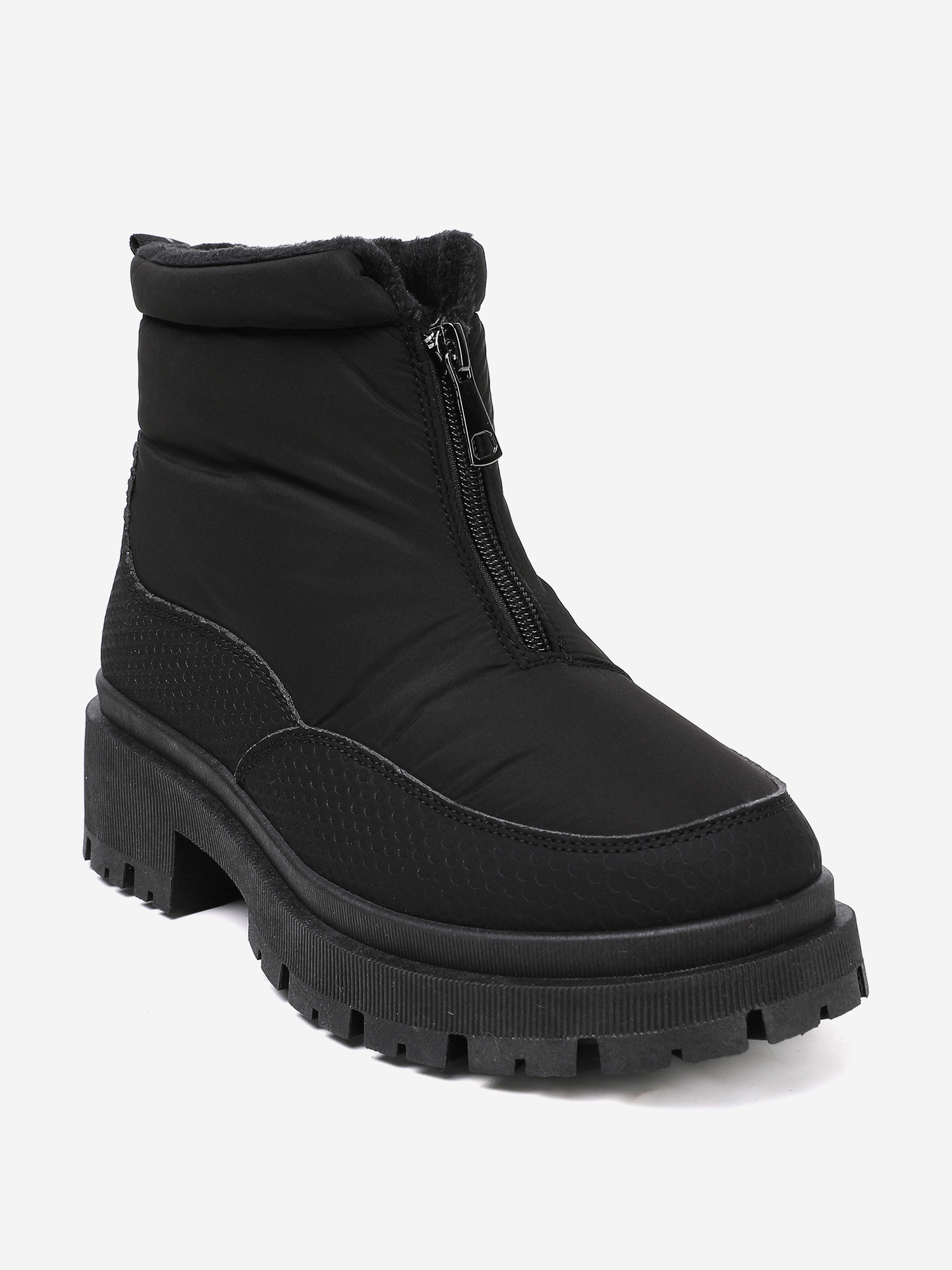 фото Ботинки утепленные женские etonic vanilla, черный