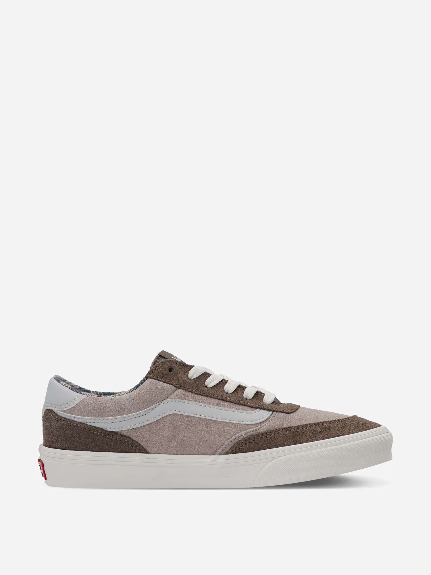 фото Кеды женские vans brooklyn ls, коричневый