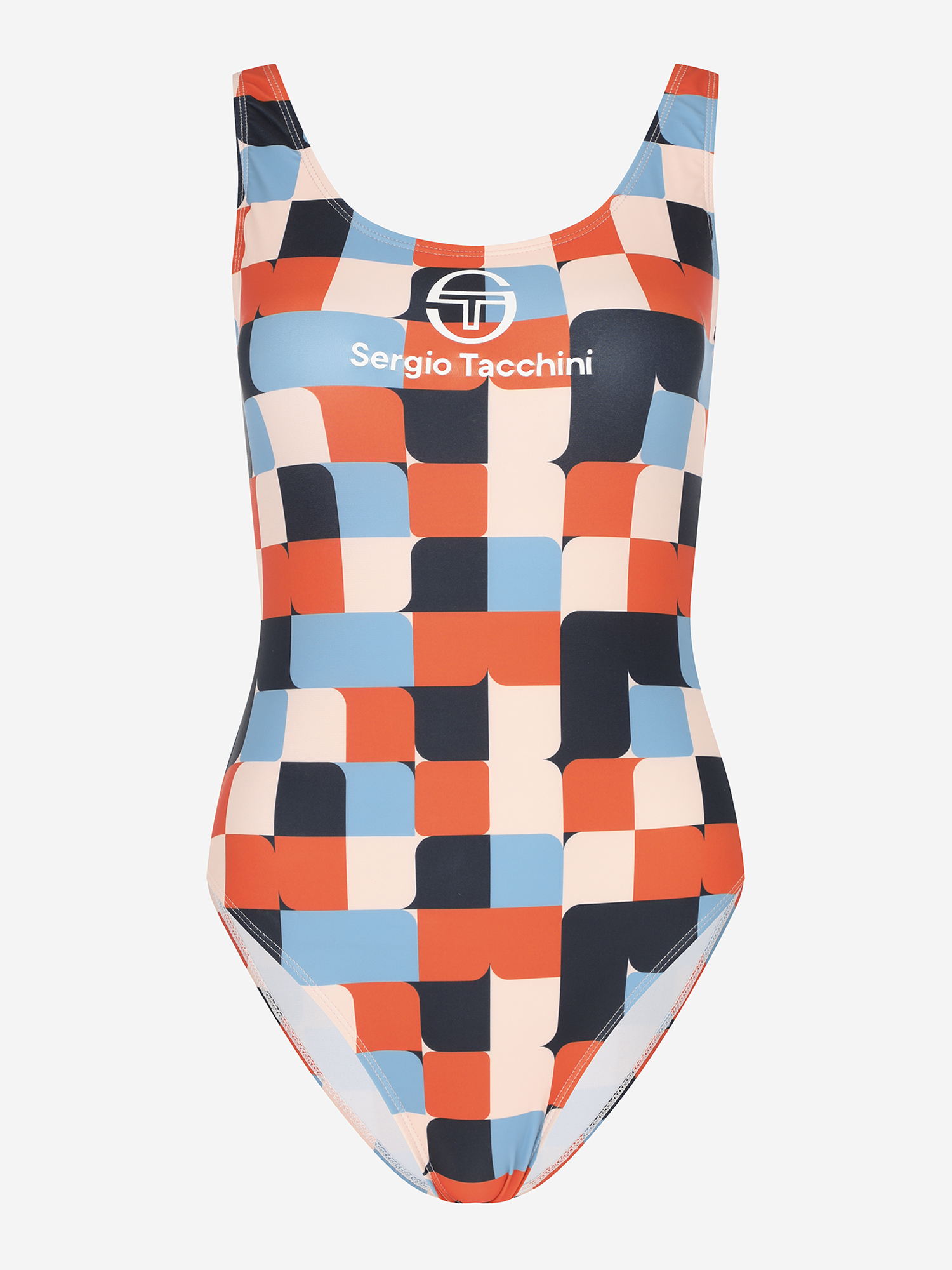 фото Купальник слитный женский sergio tacchini, мультицвет