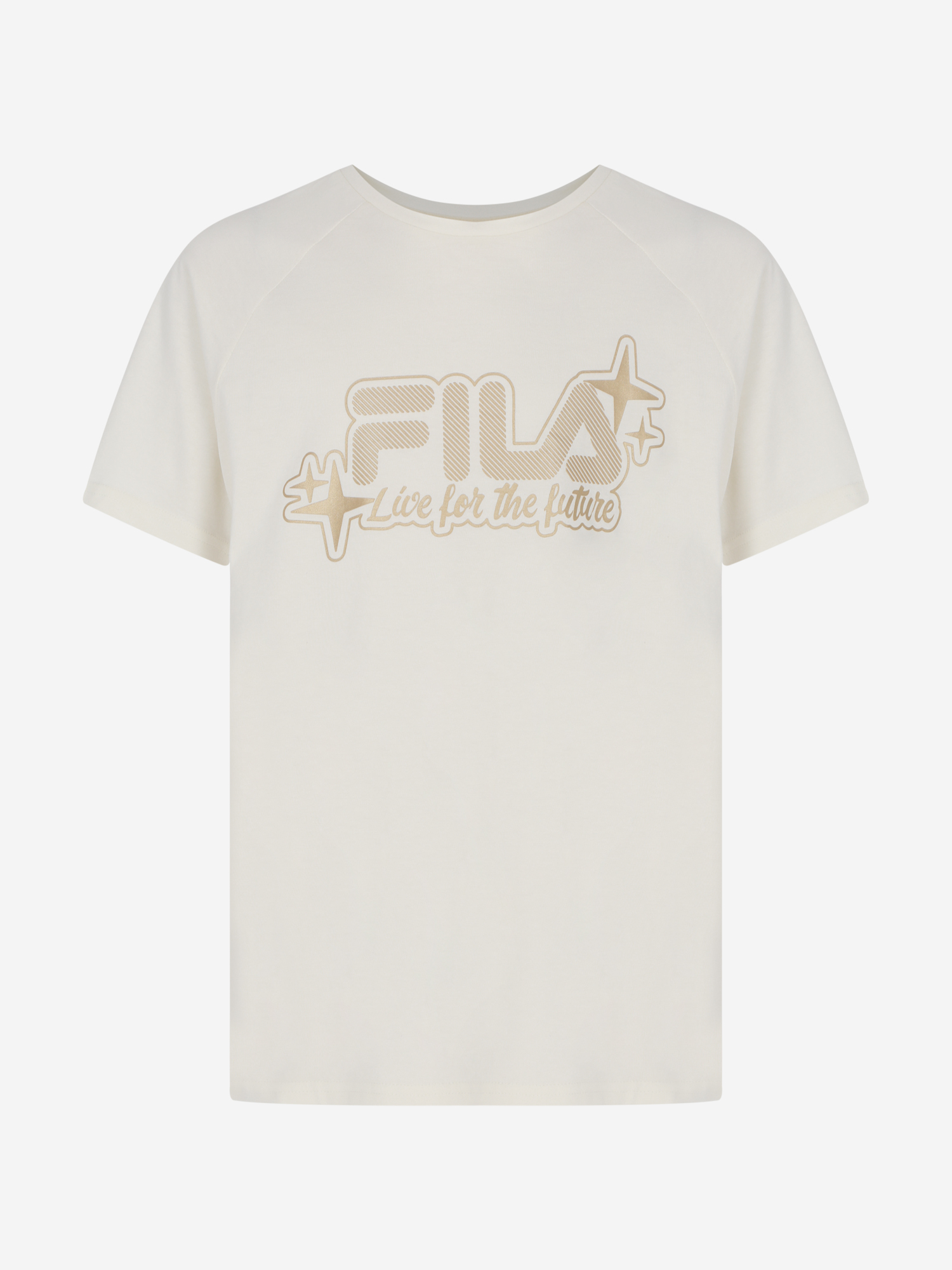 фото Футболка для девочек fila, бежевый