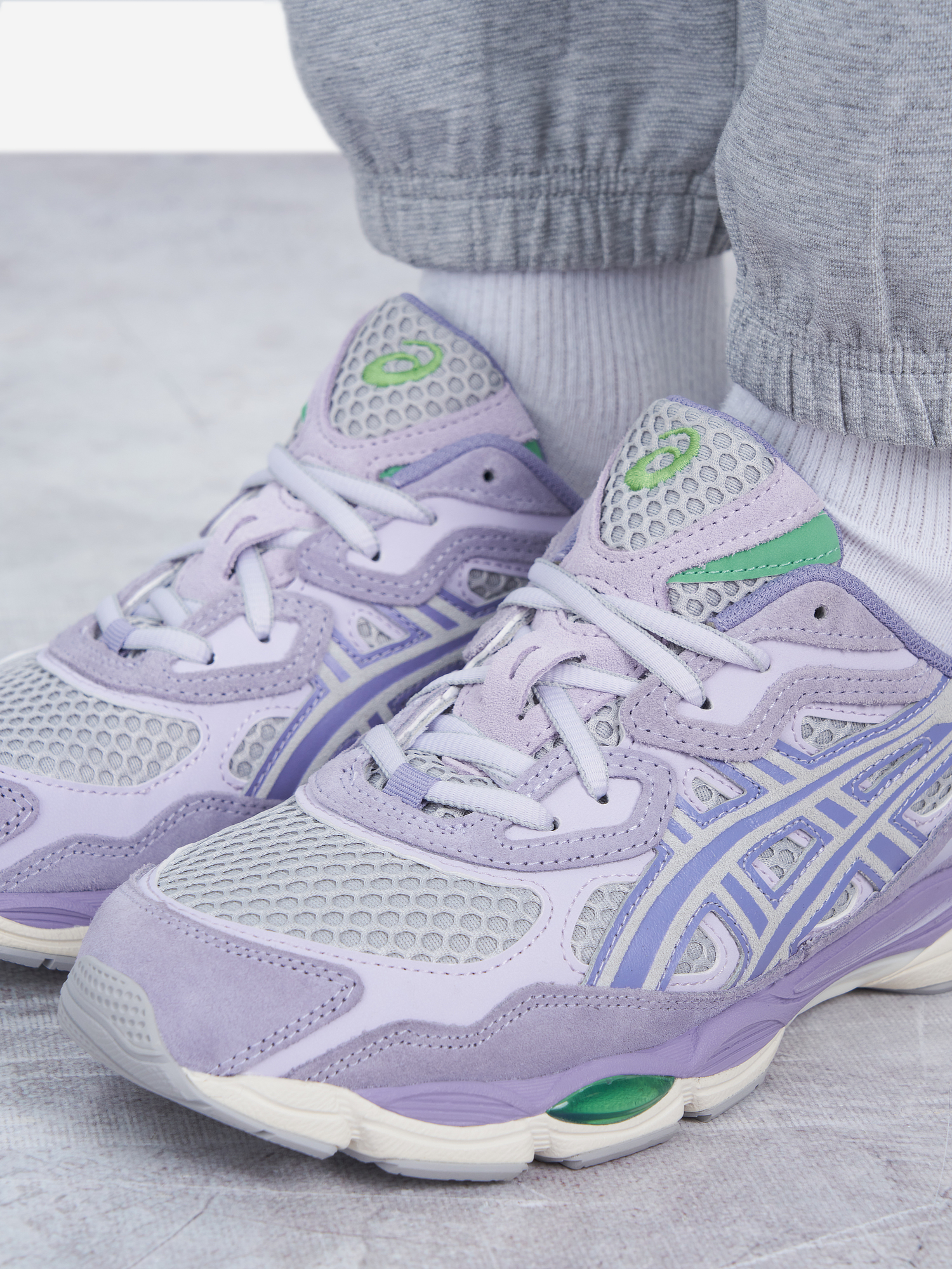 фото Кроссовки мужские asics gel-nyc, серый