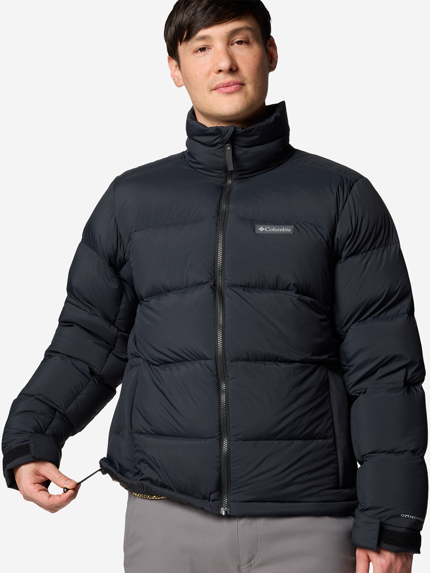 фото Пуховик мужской columbia bulo point iii down jacket, черный
