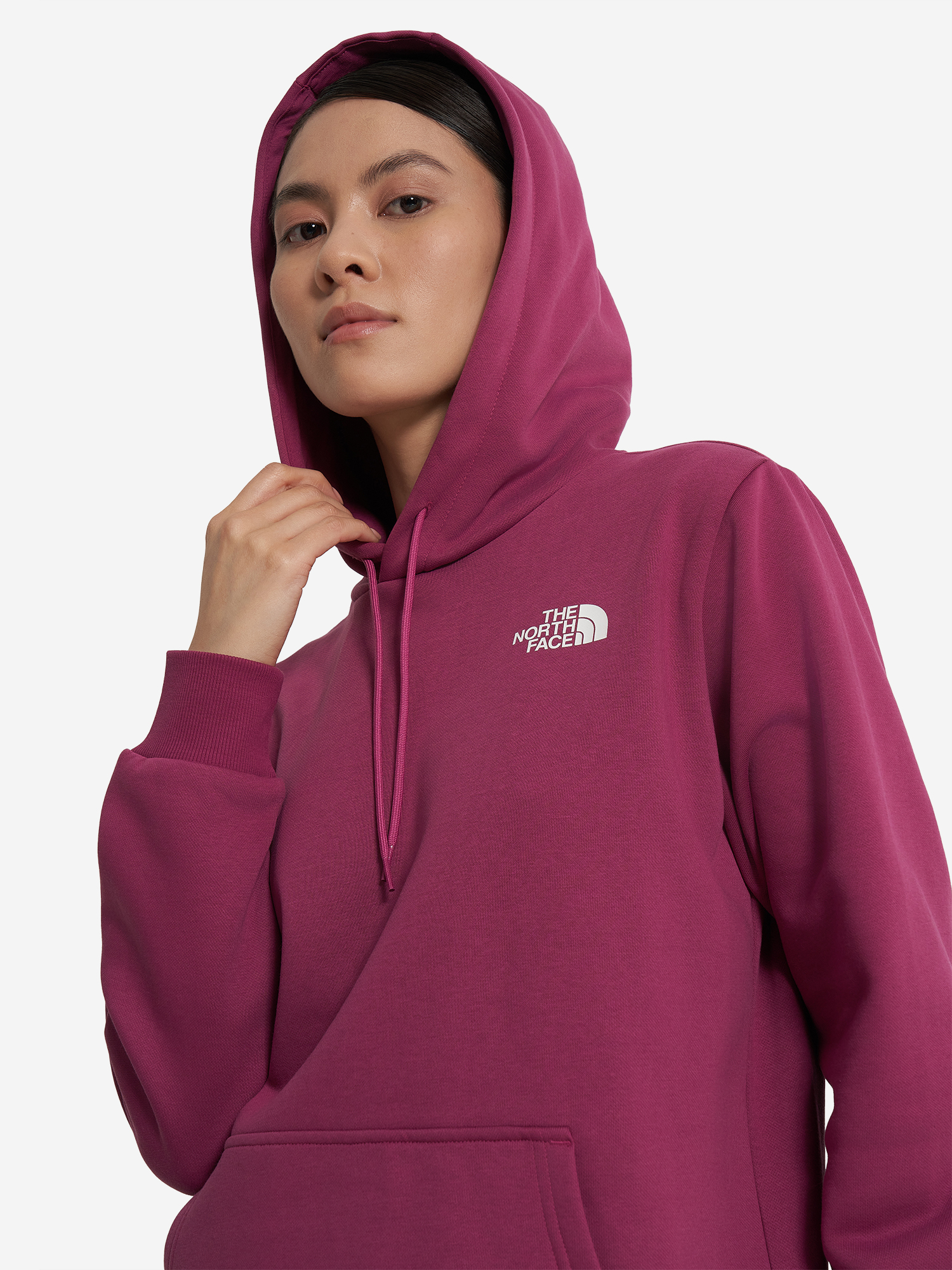 фото Худи женское the north face simple dome, розовый