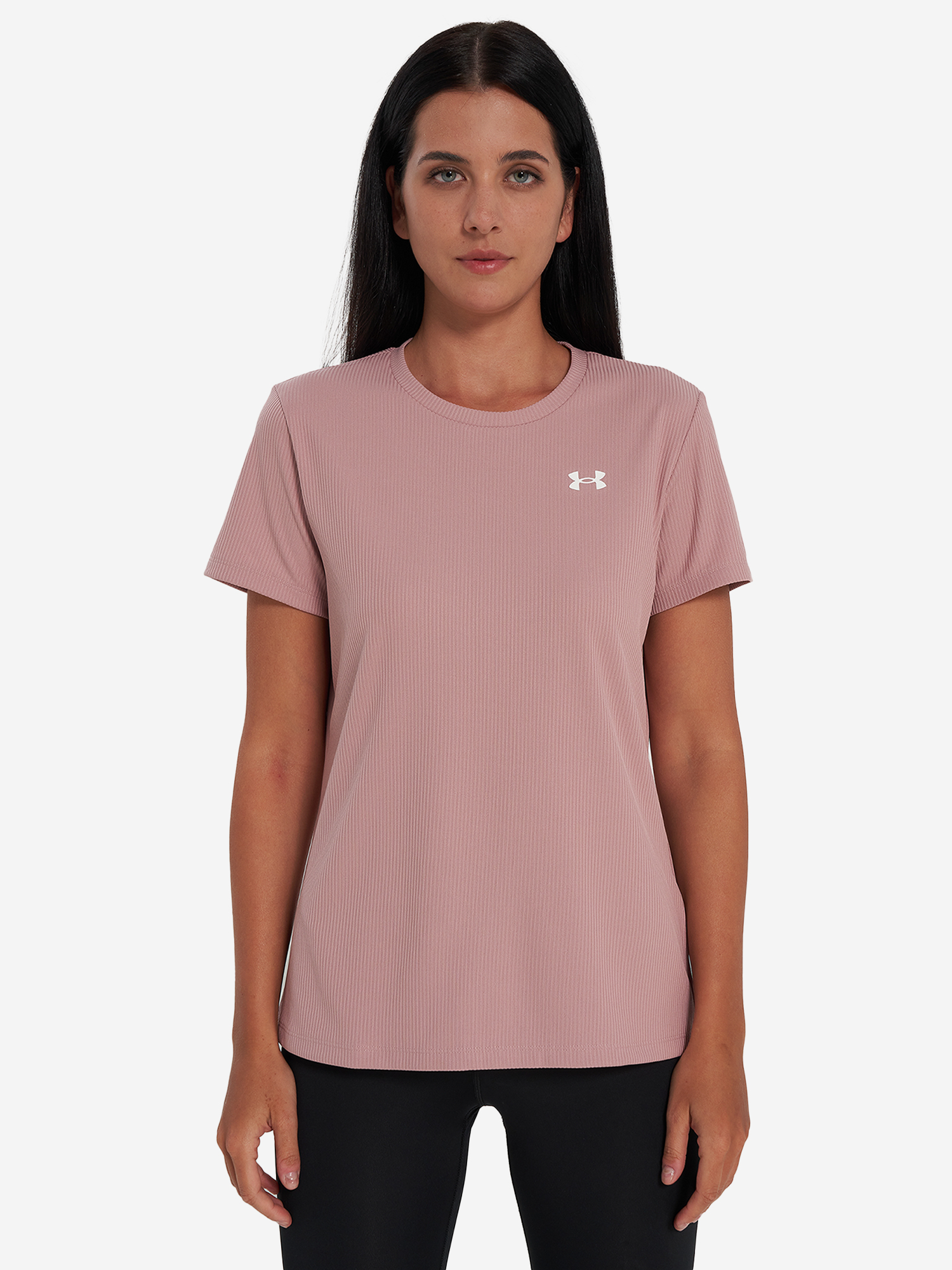 фото Футболка женская under armour tech, розовый