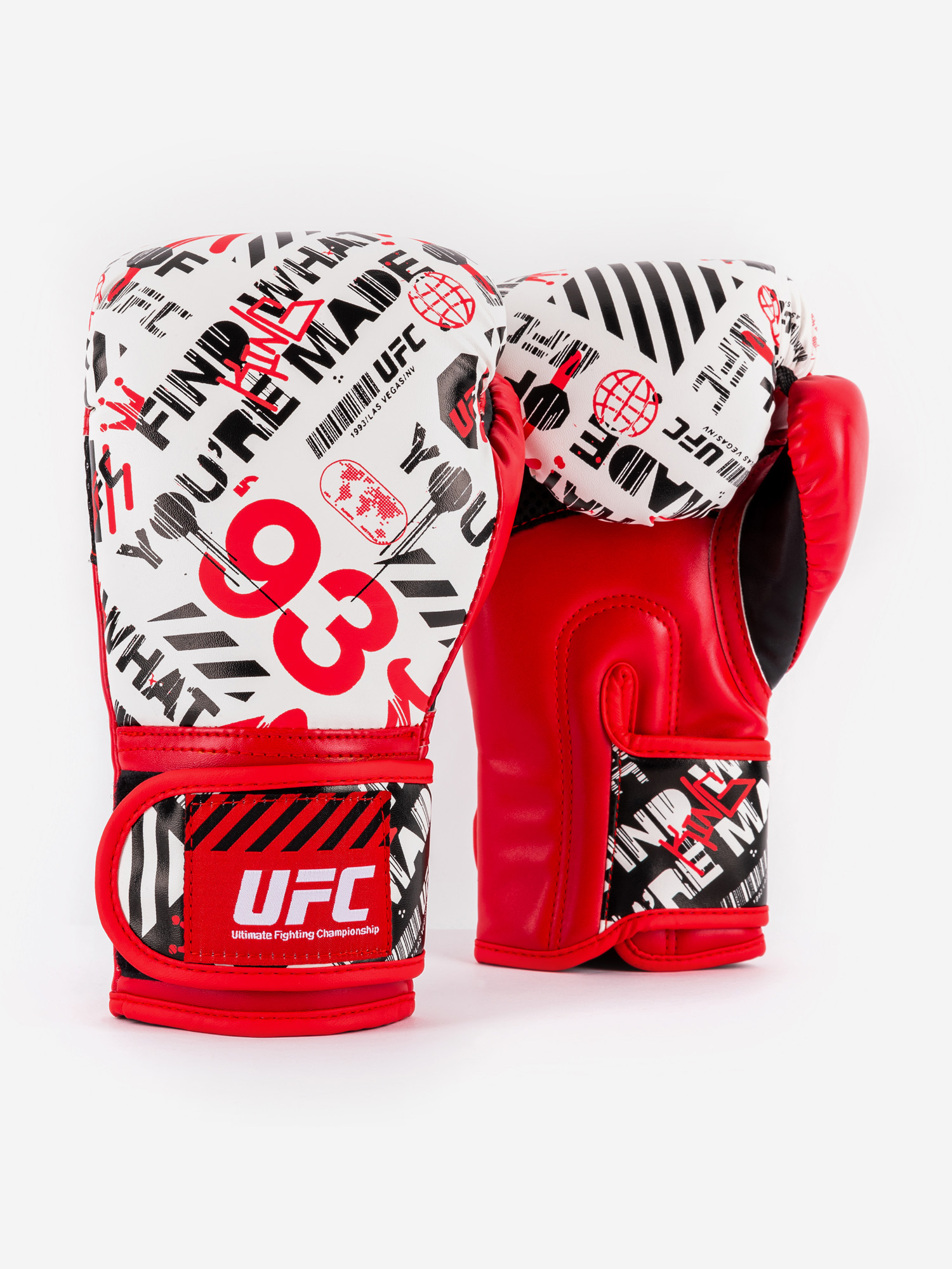фото Перчатки боксерские ufc, красный