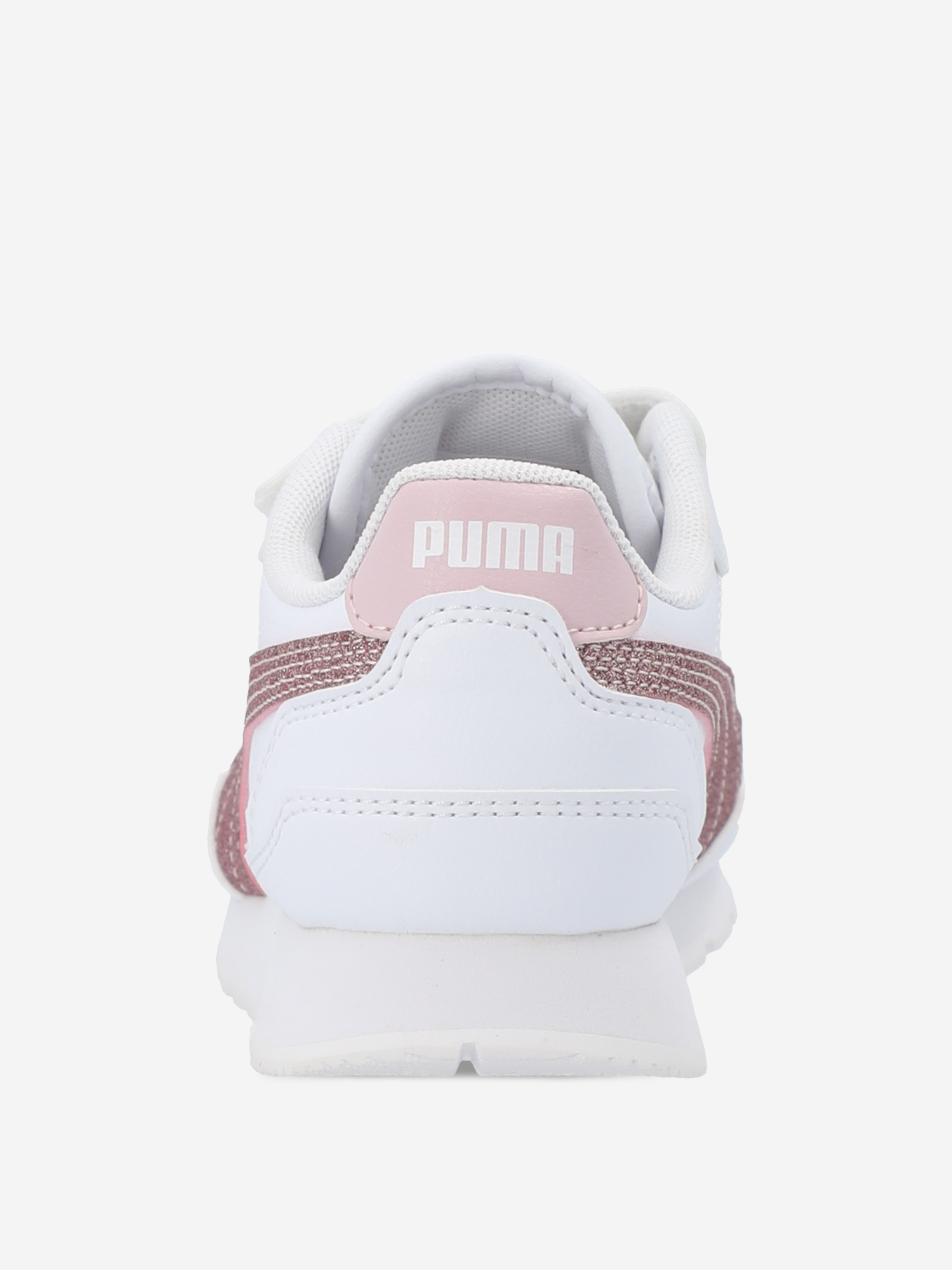 фото Кроссовки для девочек puma st runner v4 l v ps, белый