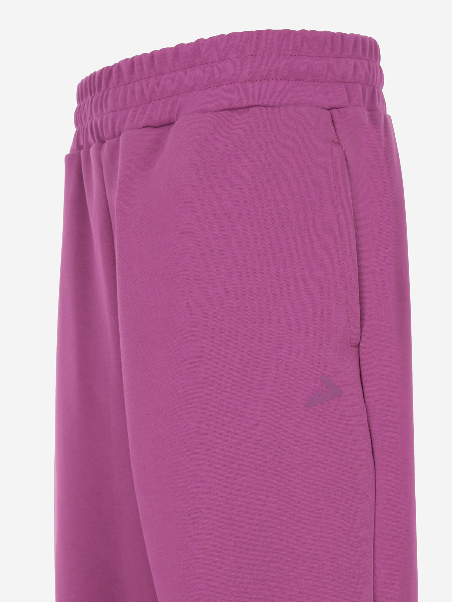 фото Брюки женские оверсайз demix, plus size, фиолетовый
