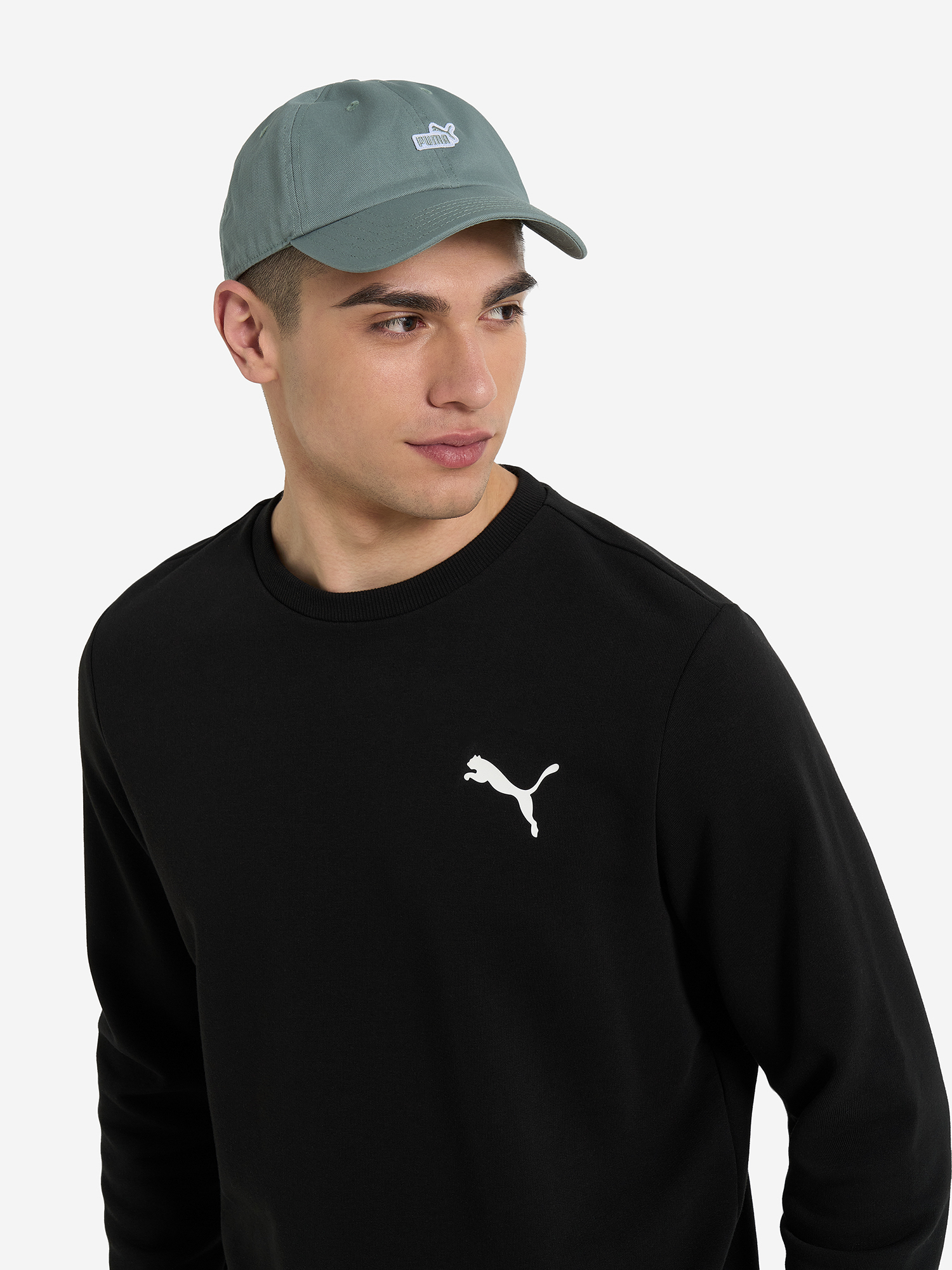 фото Бейсболка puma ess no. 1, зеленый
