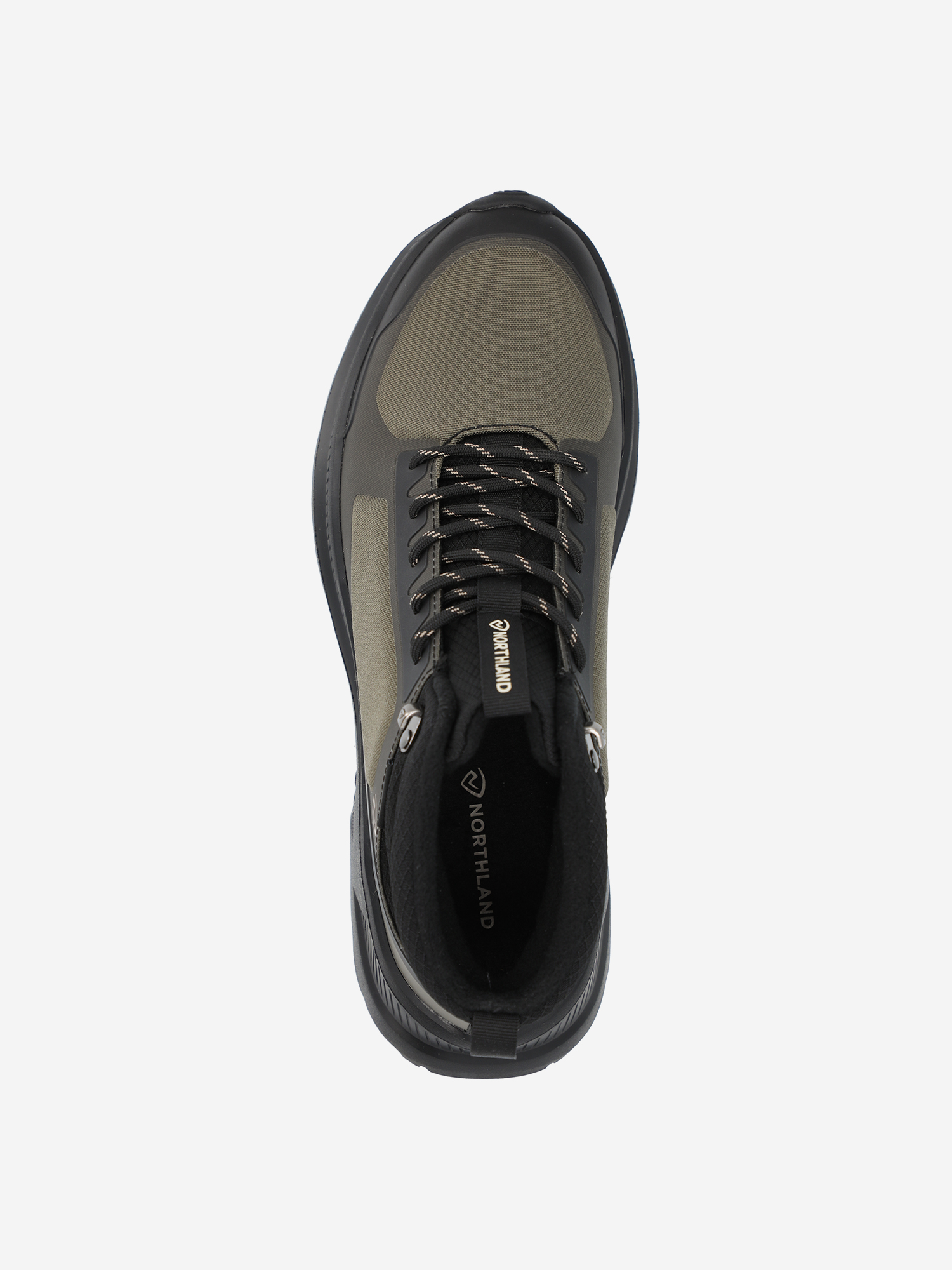 фото Ботинки утепленные мужские northland albeck nylon, зеленый