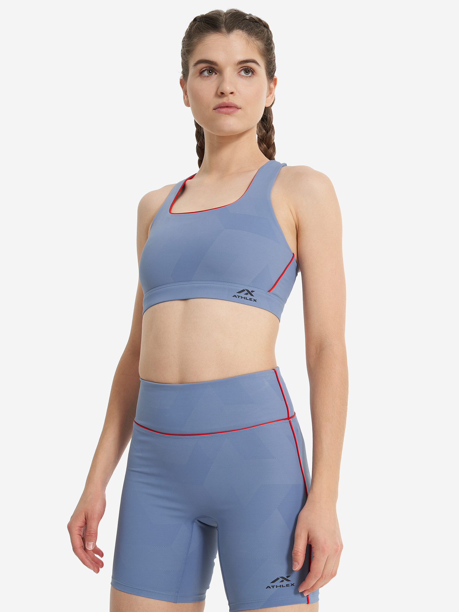 фото Топ бра спортивный athlex, синий