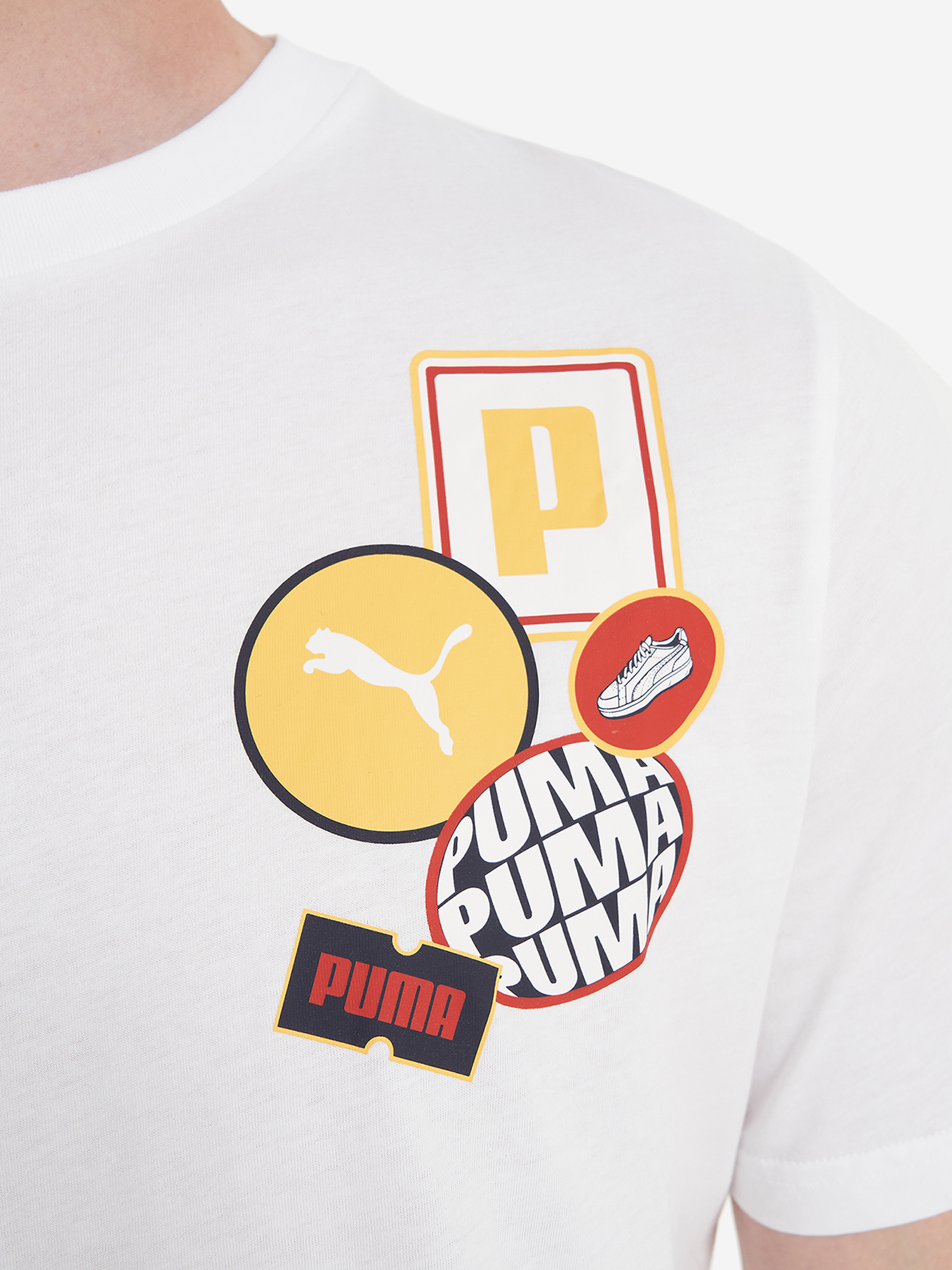 фото Футболка мужская puma, белый