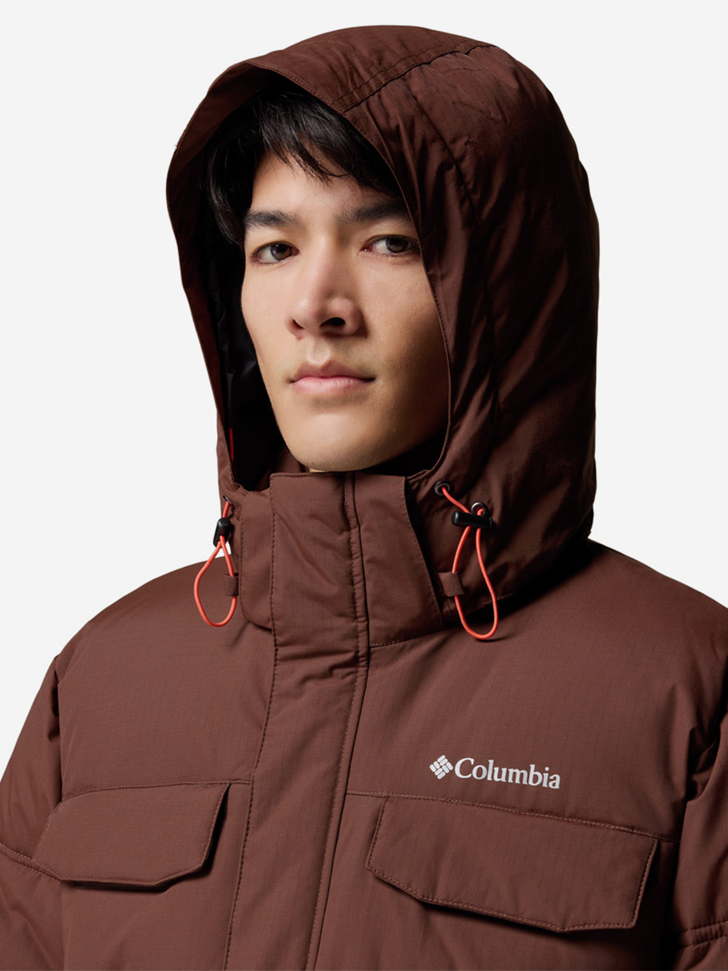 фото Куртка утепленная мужская columbia landroamer puffer jacket, коричневый