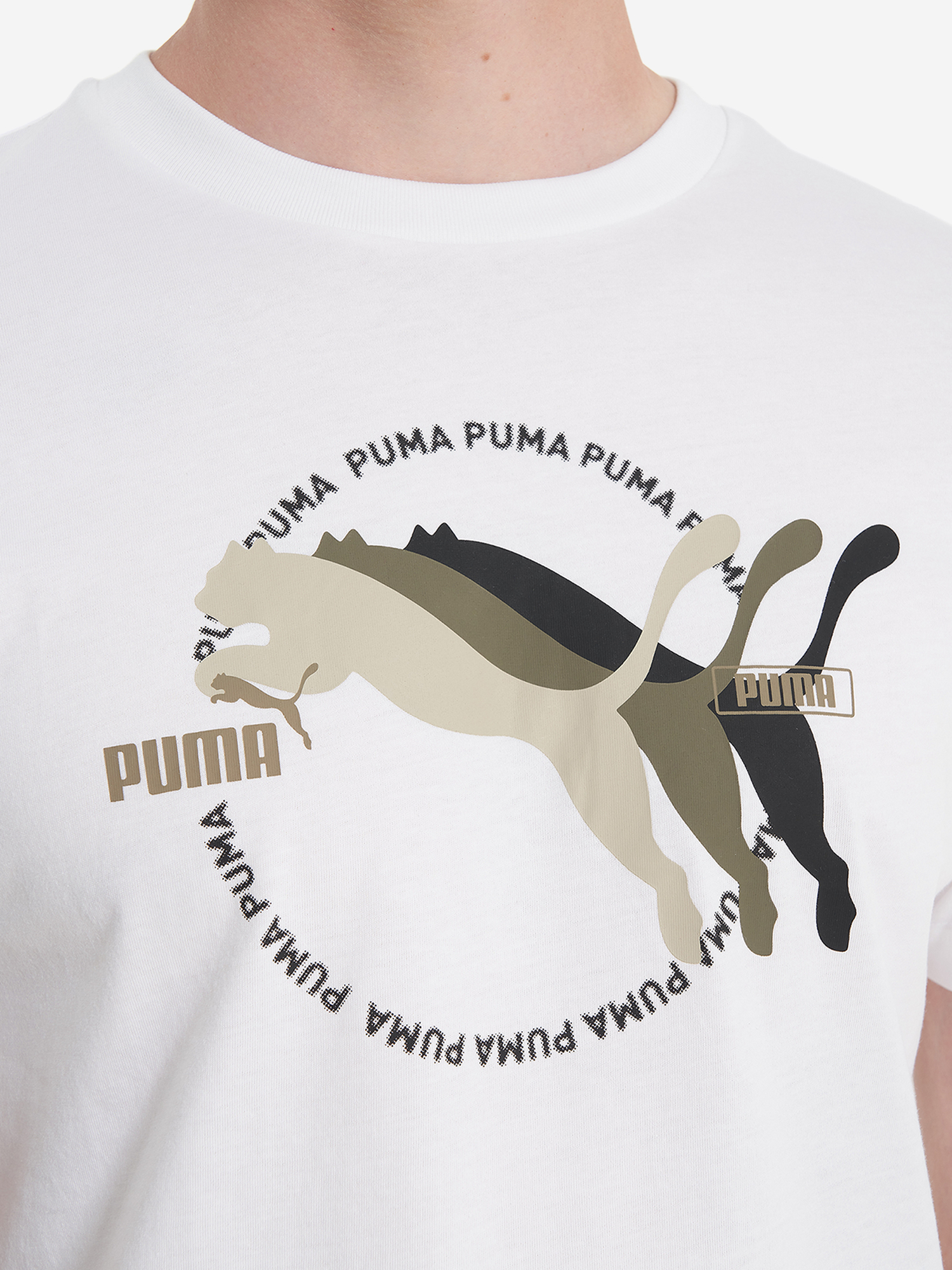 фото Футболка мужская puma, белый