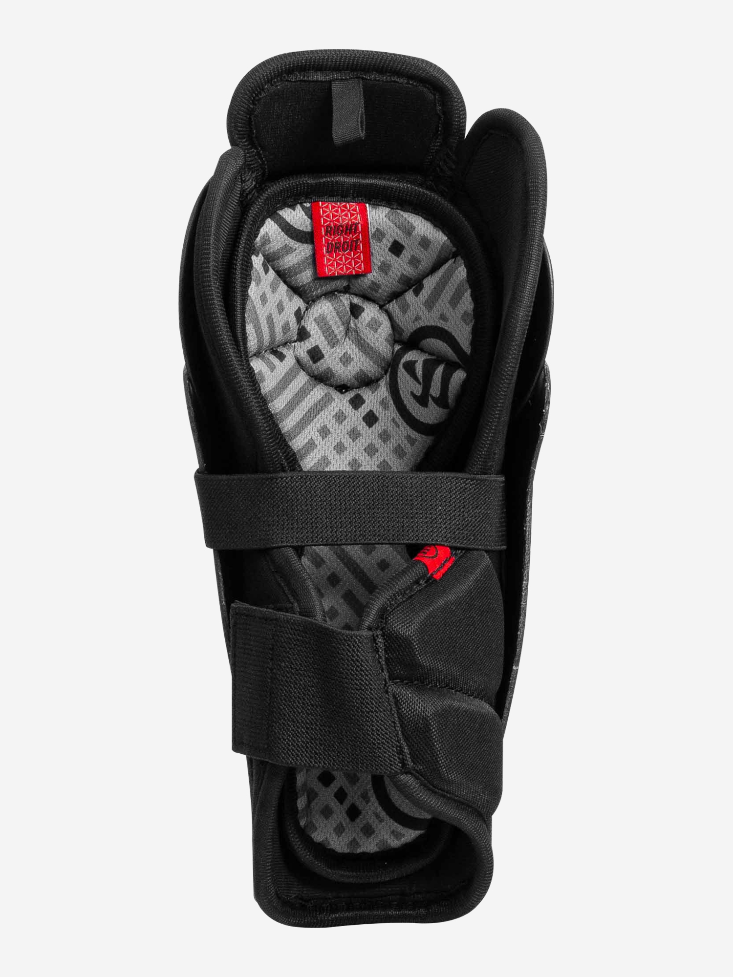фото Щитки хоккейные детские warrior rise yth, черный