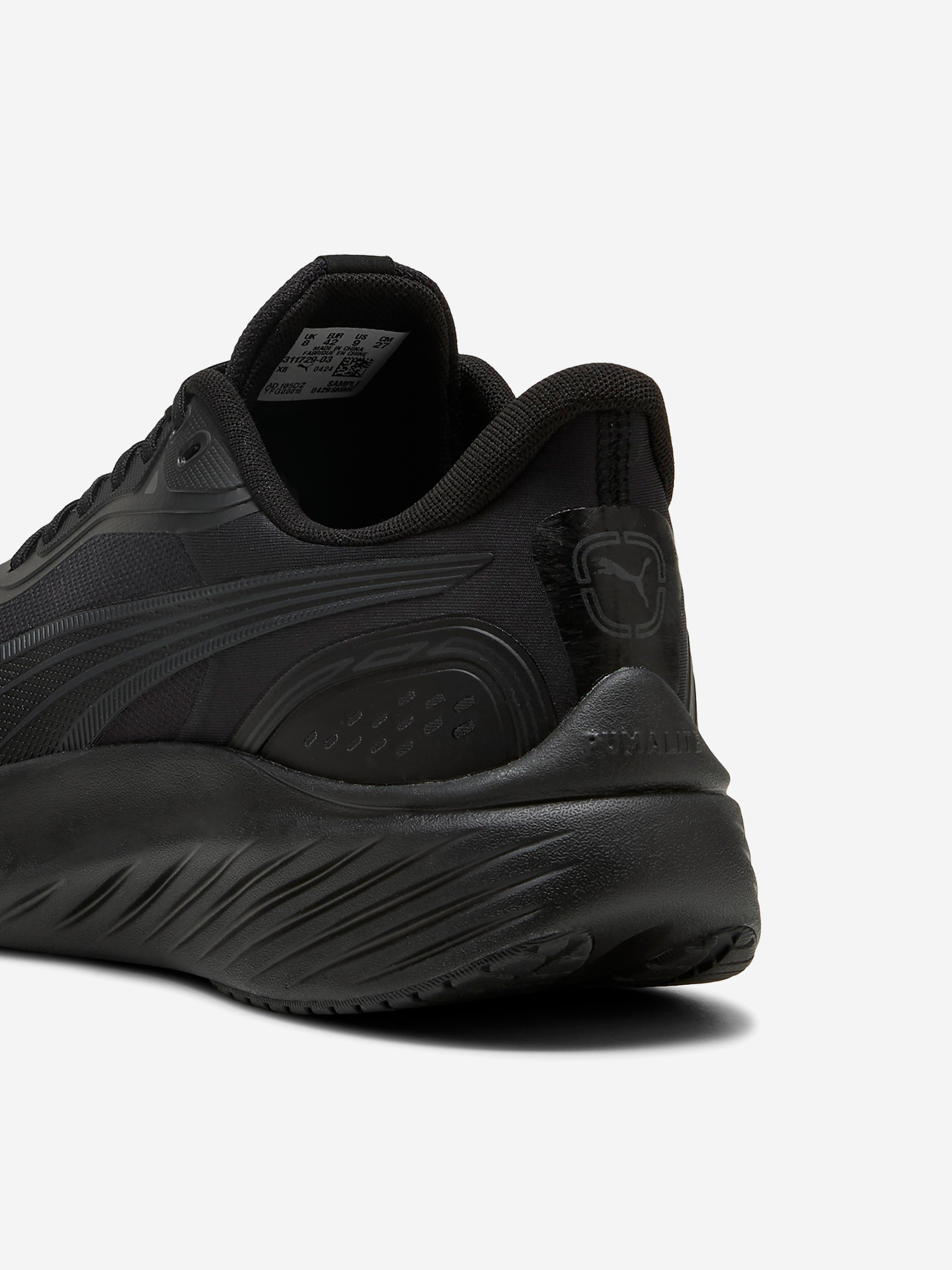 фото Кроссовки мужские puma pounce lite ptx, черный