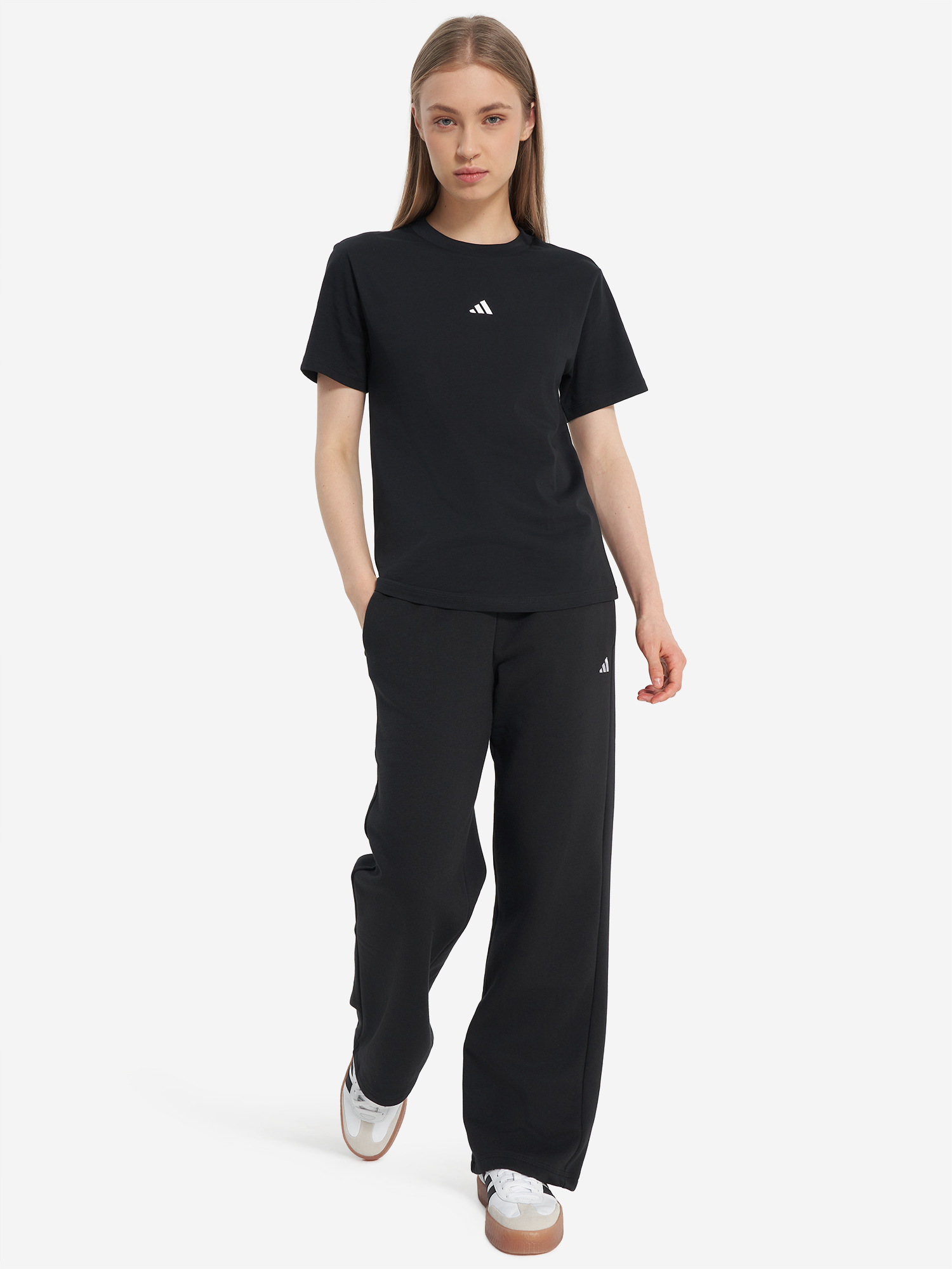 фото Футболка женская adidas, черный