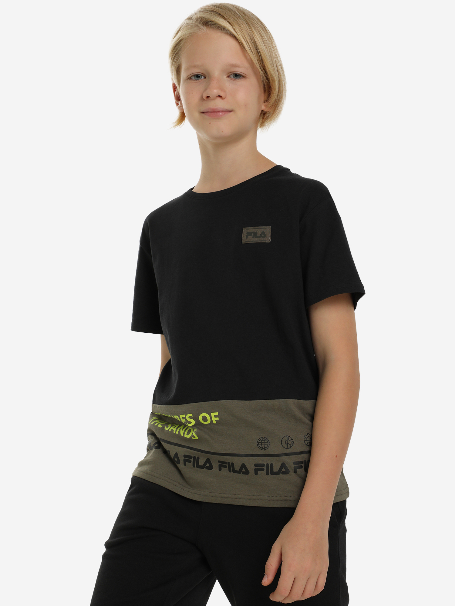 Футболка для мальчиков FILA, Черный 
Футболка для мальчиков FILA, Черный