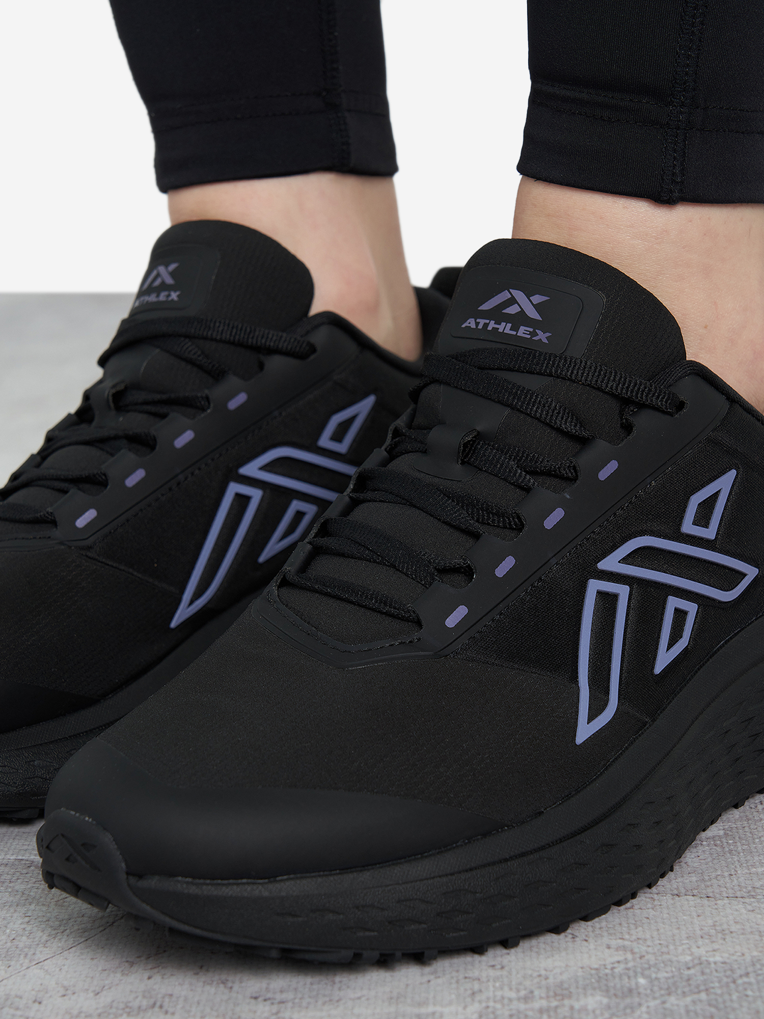 фото Кроссовки женские athlex pure wtr, черный