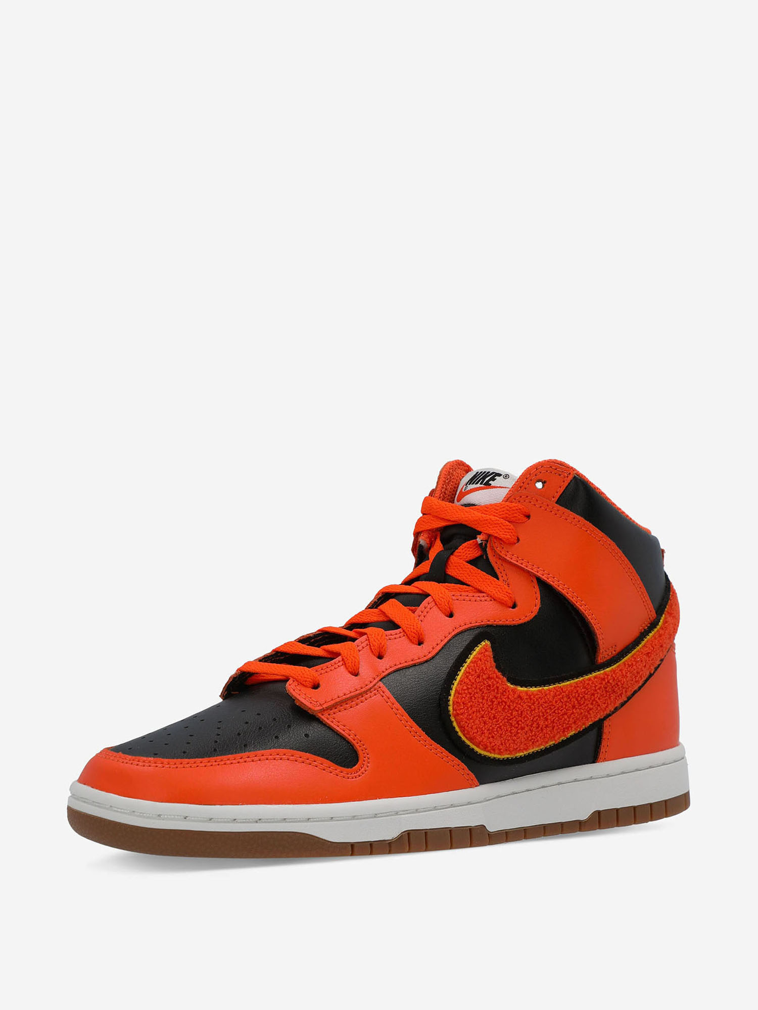 фото Кеды мужские nike dunk high university, оранжевый